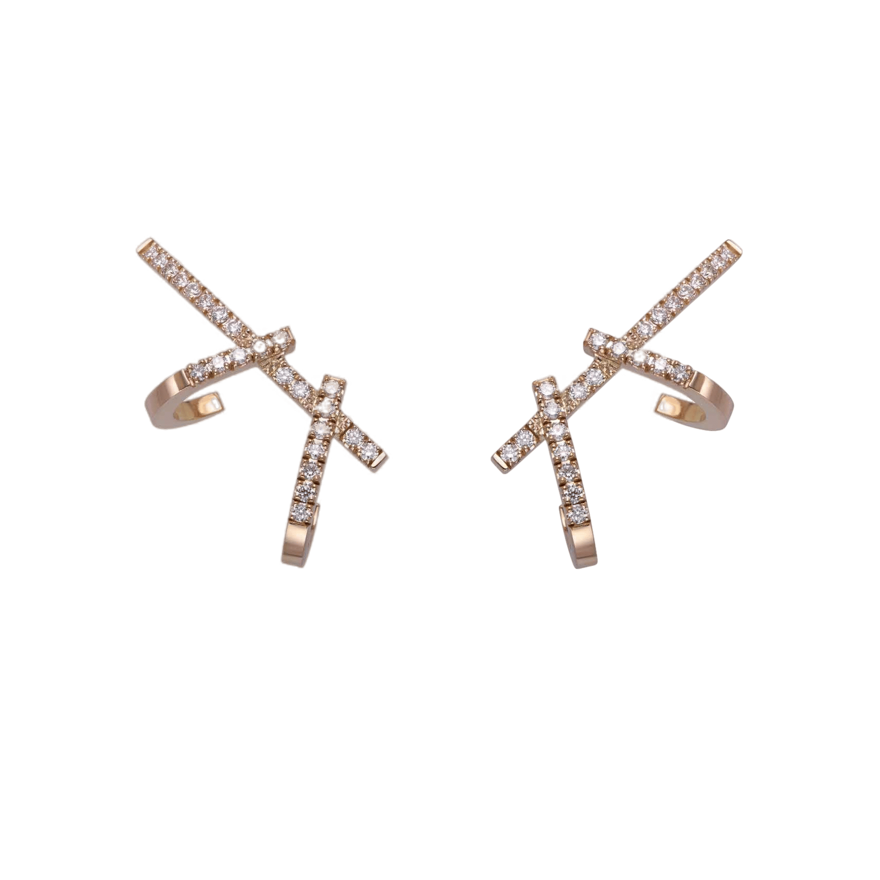 PENDIENTES DOBLE DAGA made by Gold & Roses