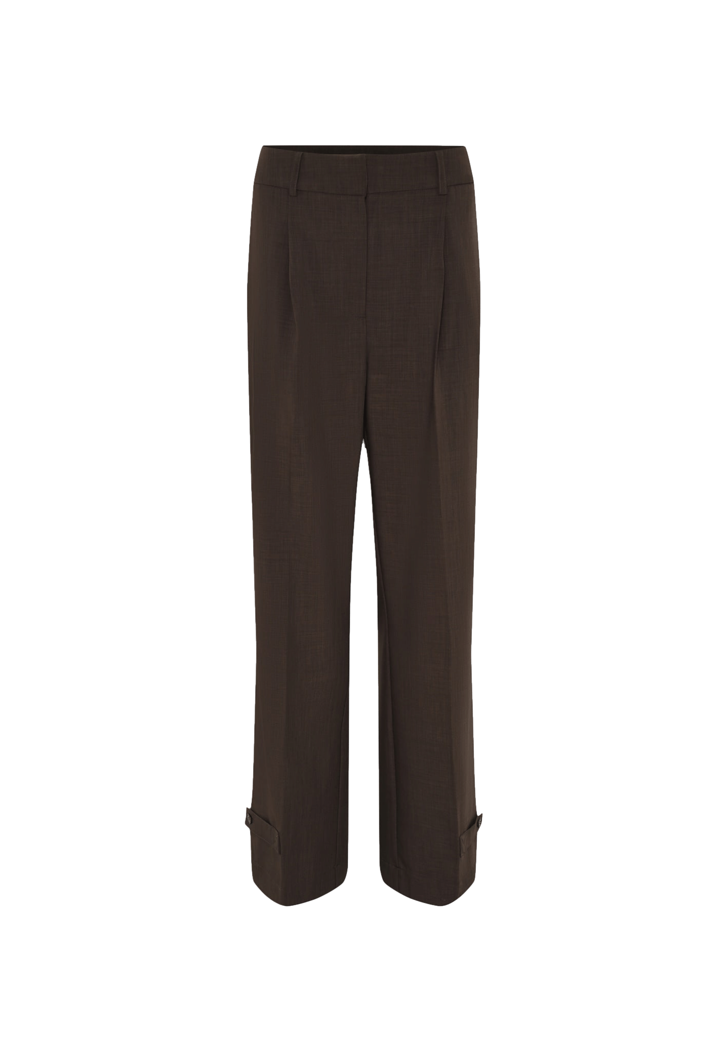 Logan Pants - Dark Chocolate in Brown made by HERSKIND