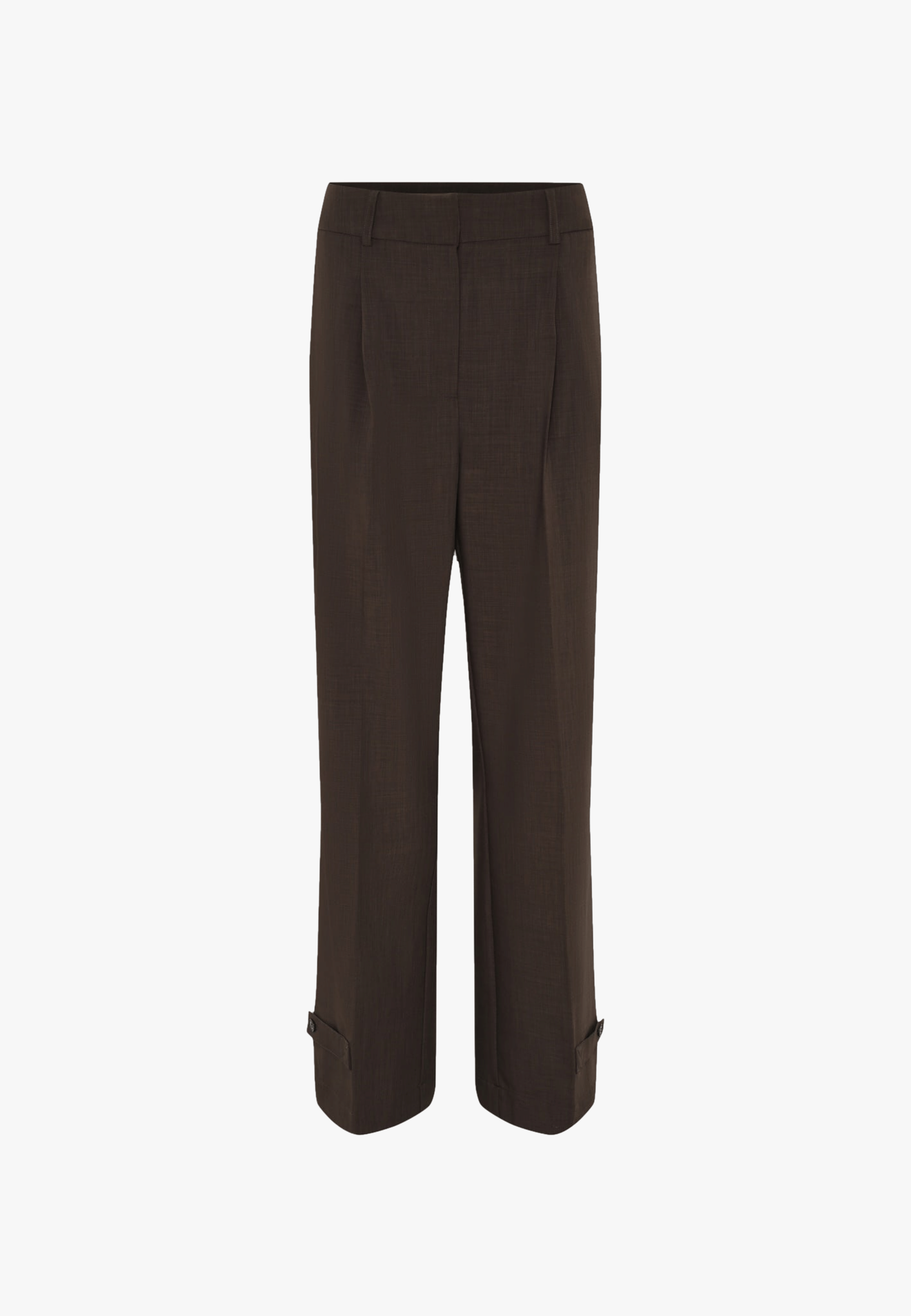 Logan Pants - Dark Chocolate in Brown made by HERSKIND