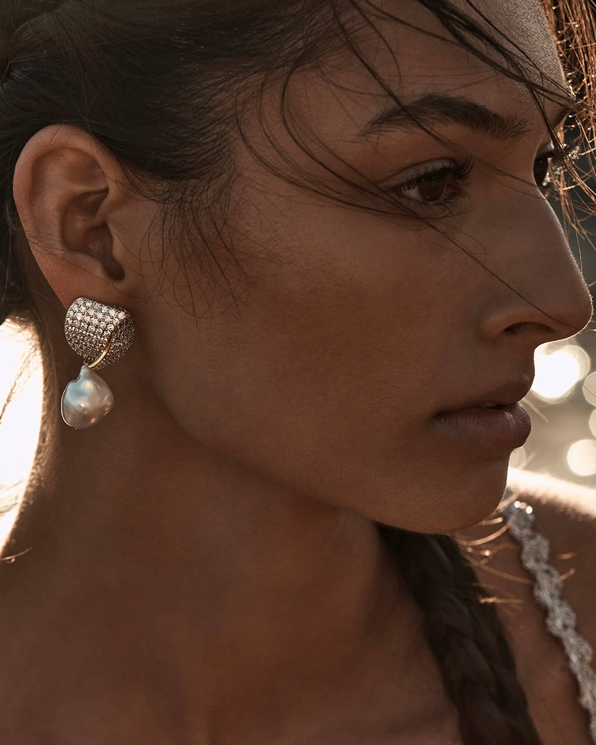 Dalila Earrings made by Amber Sceats