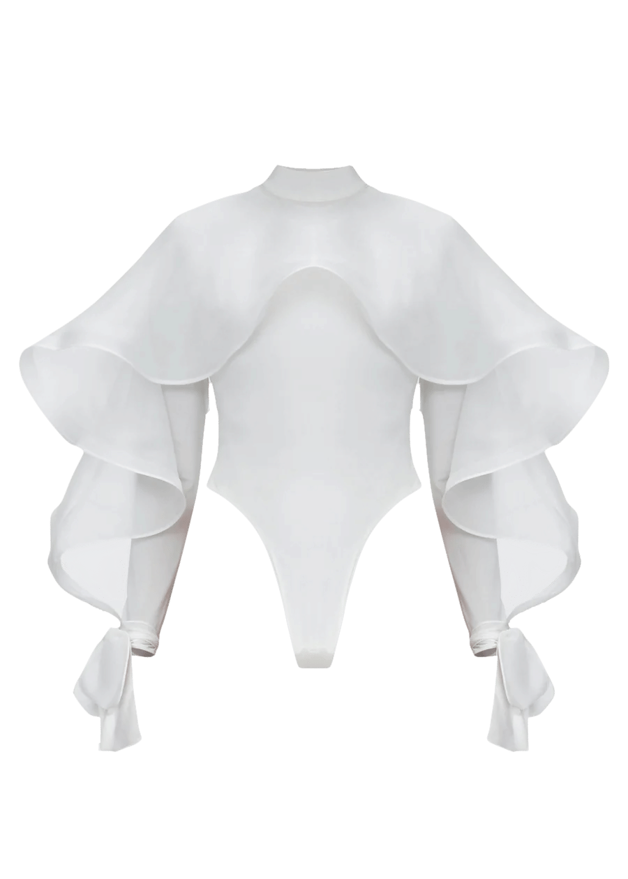 DUSO HIGH NECK LEOTARD made by Andrea Iyamah