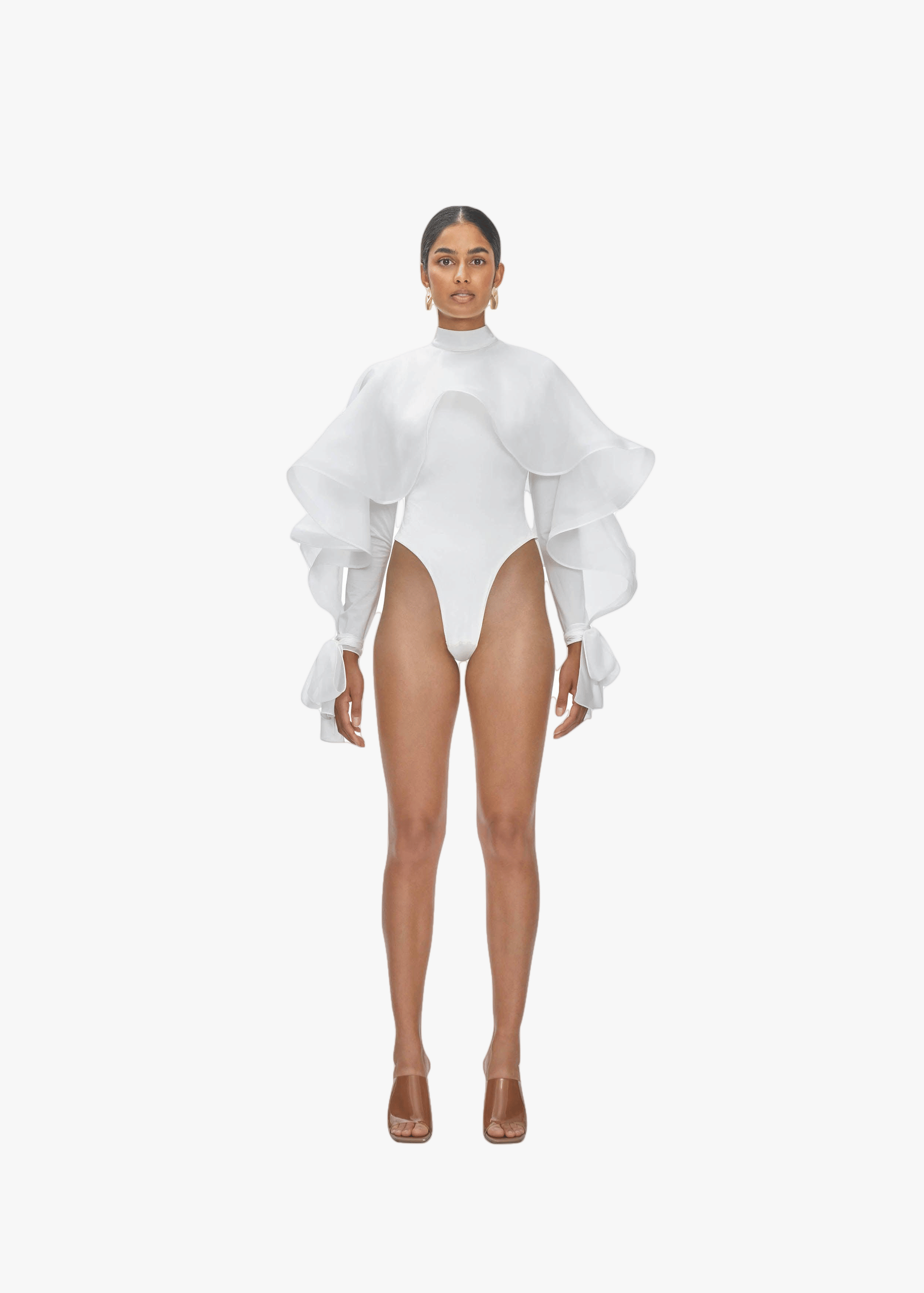 DUSO HIGH NECK LEOTARD made by Andrea Iyamah