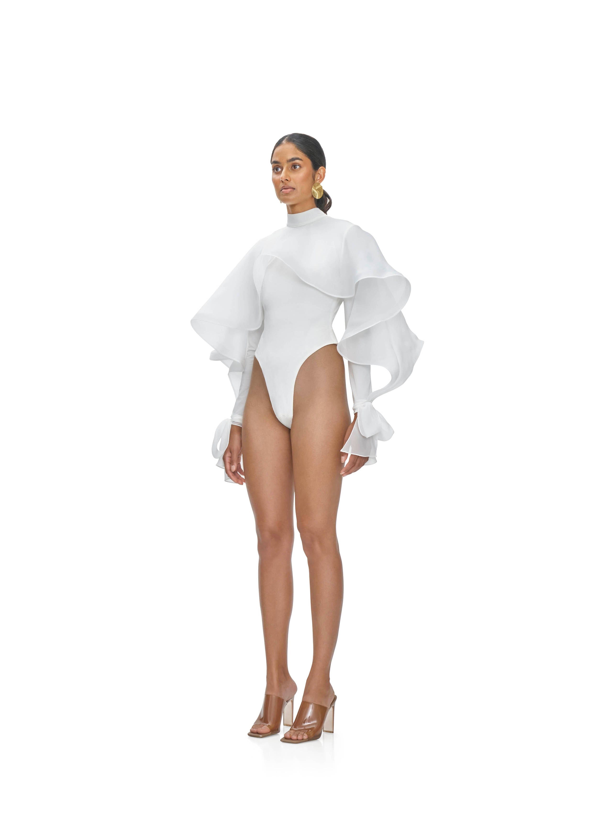 DUSO HIGH NECK LEOTARD made by Andrea Iyamah