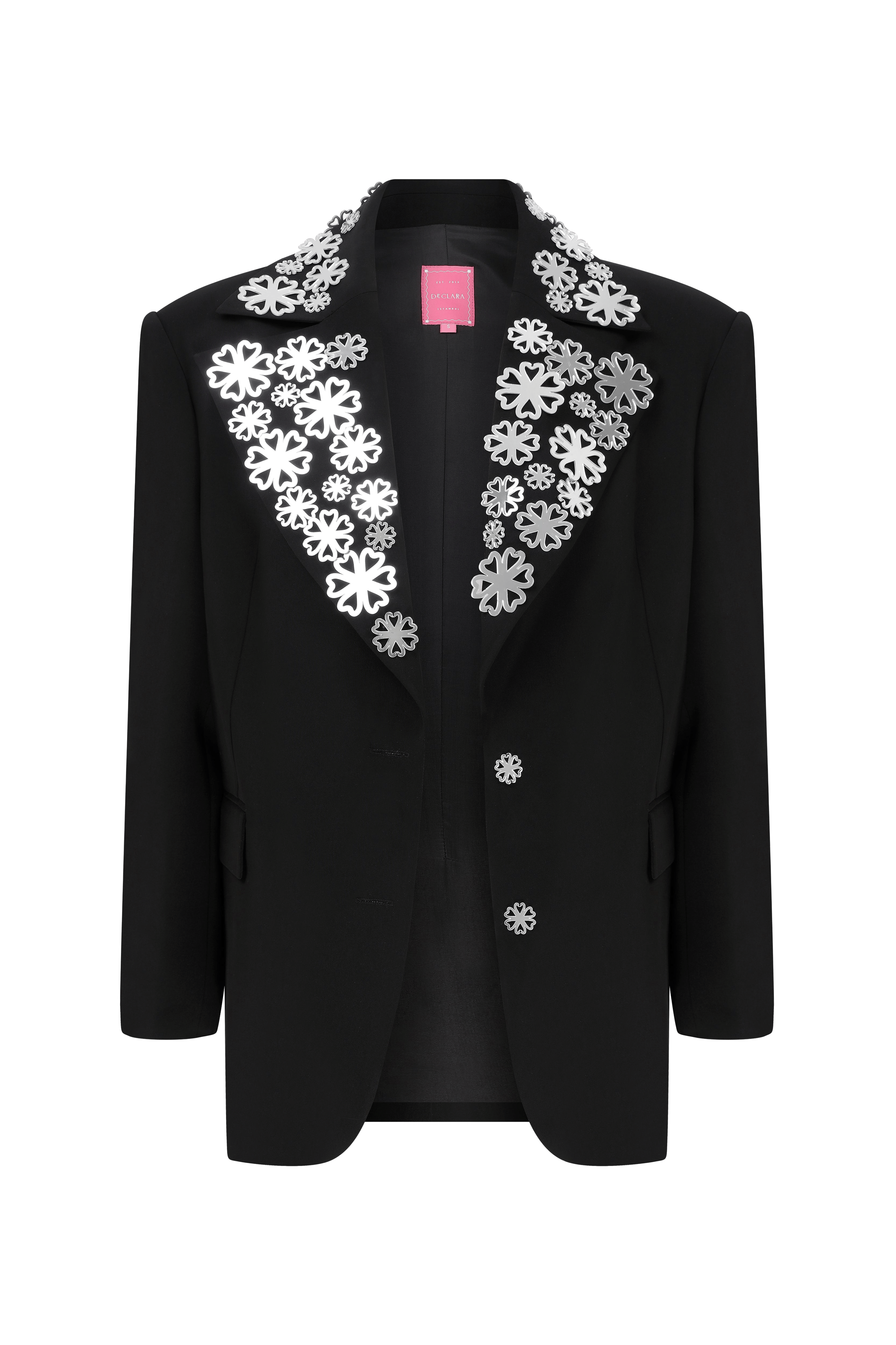 Midnight Mirror Chic Jacket made by Declara