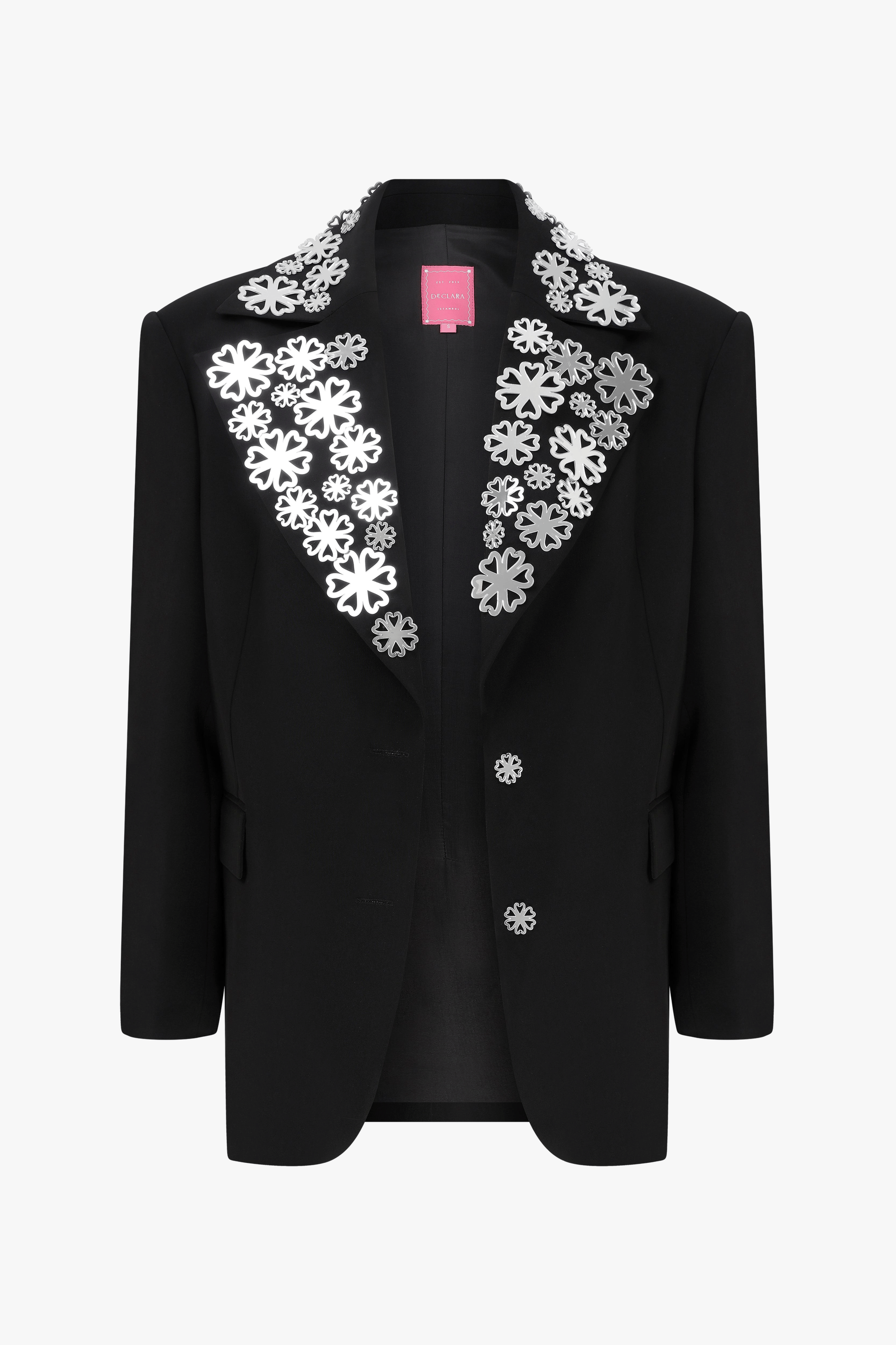 Midnight Mirror Chic Jacket made by Declara