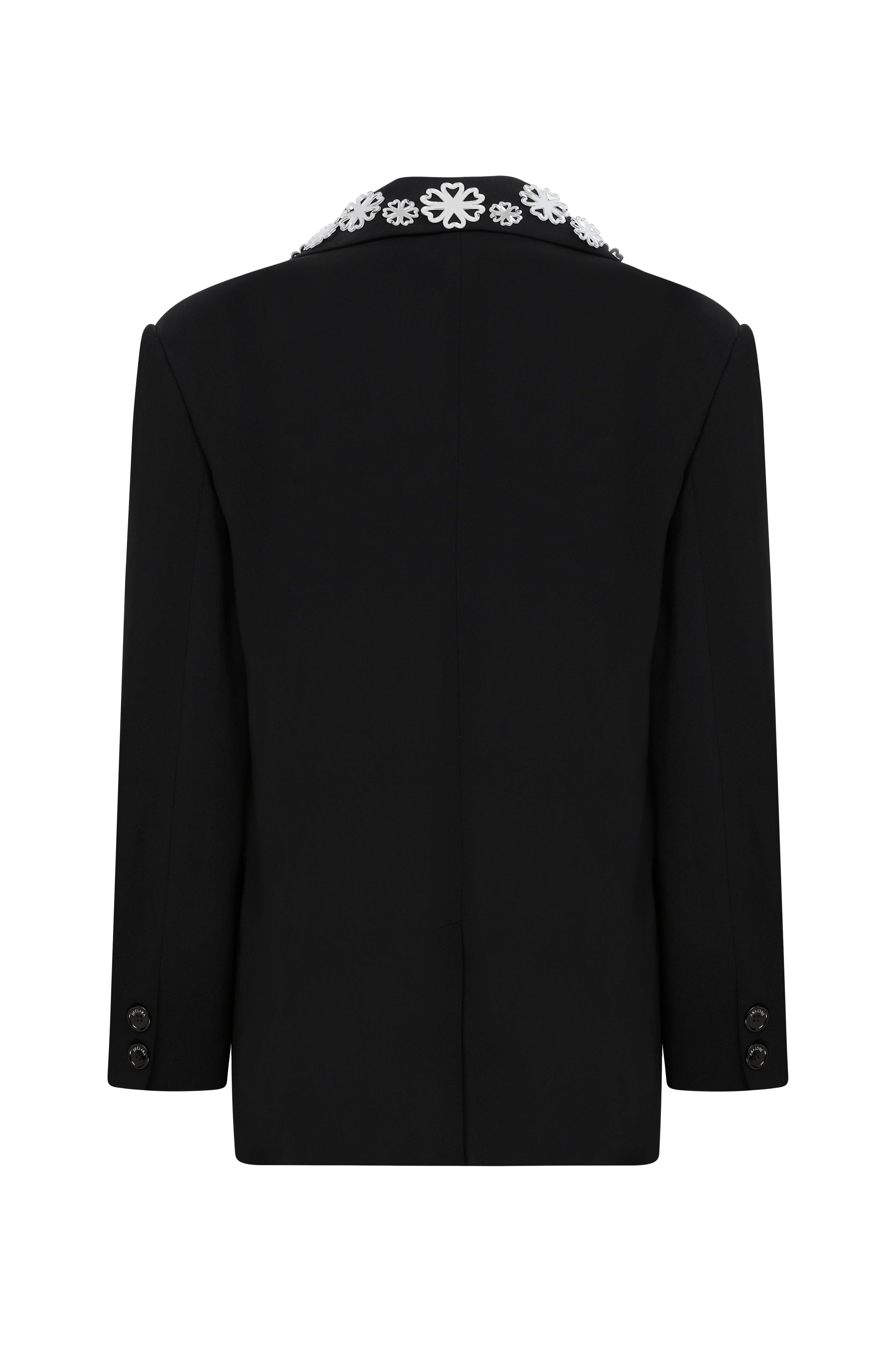 Midnight Mirror Chic Jacket made by Declara