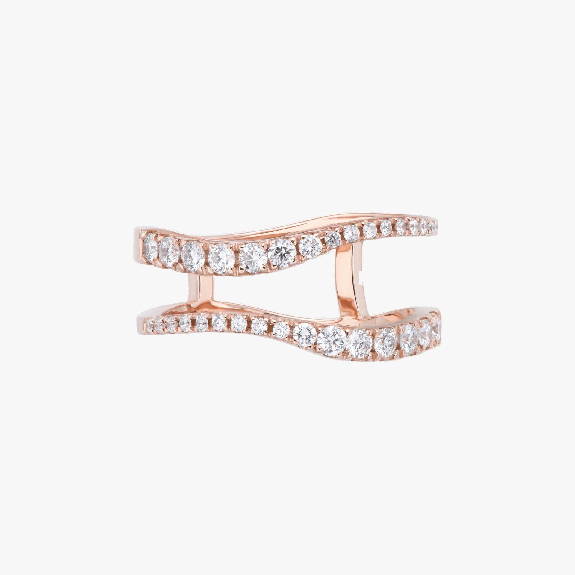 Anillo Sasa 2 Rails made by Gold & Roses