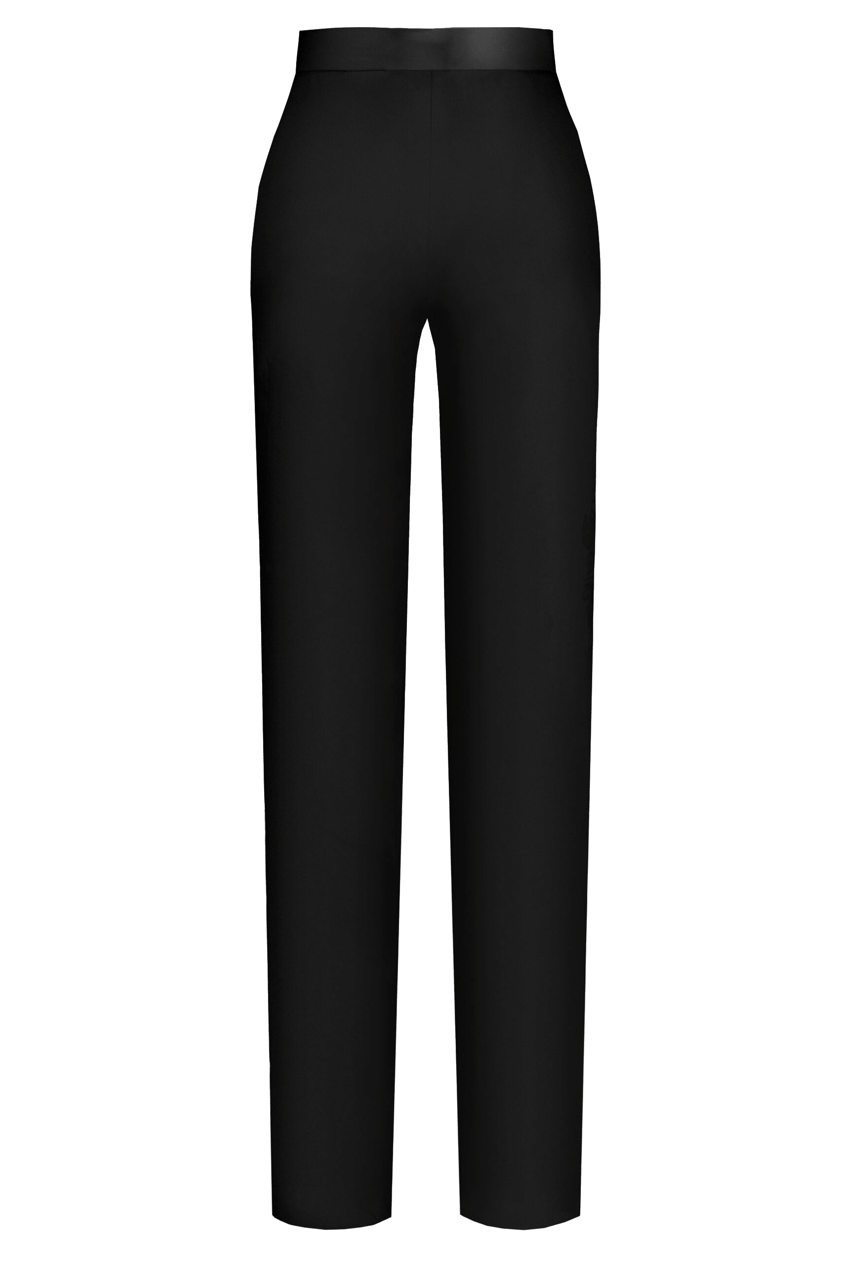 Straigh-leg pants made by Maria Kokhia