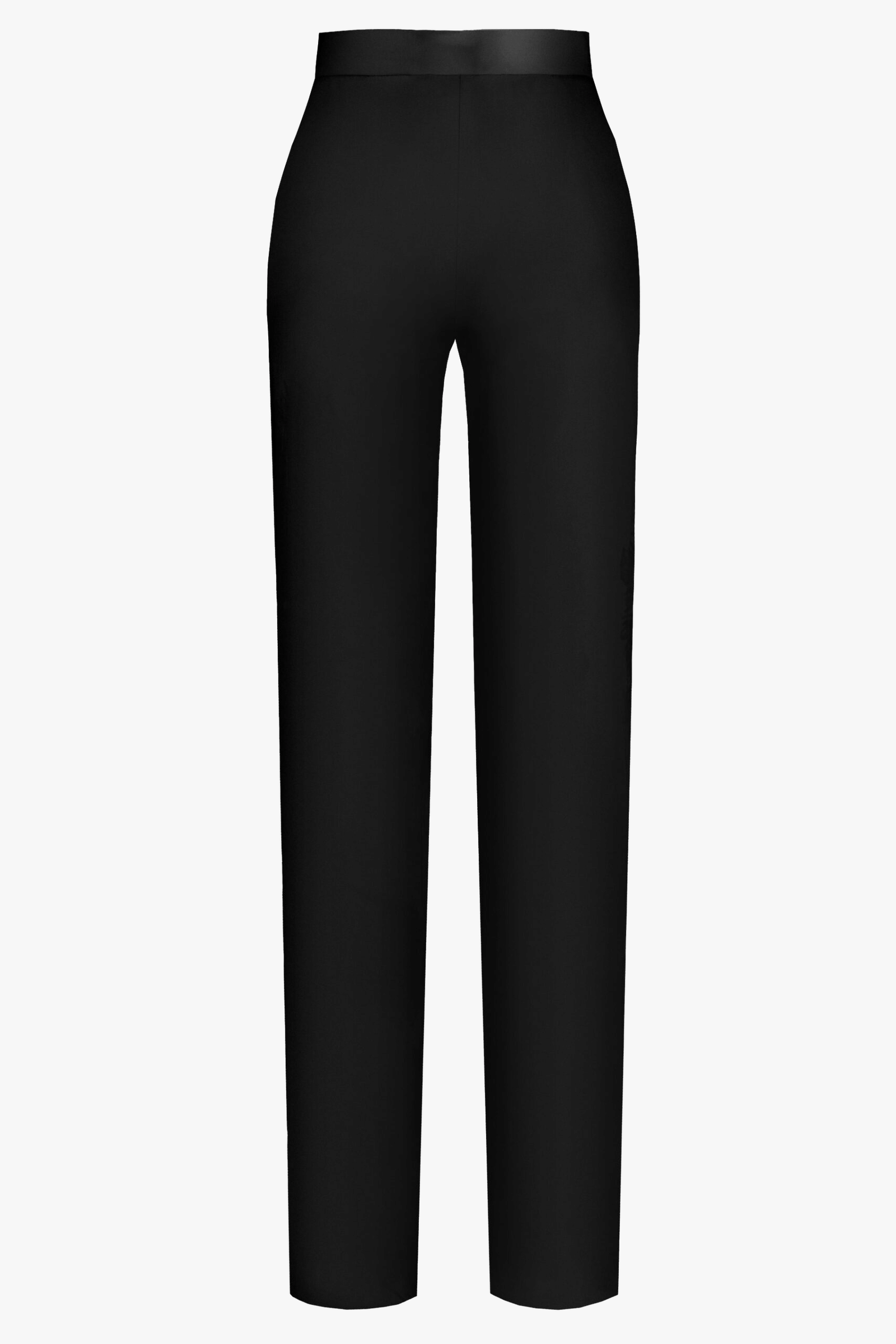 Straigh-leg pants made by Maria Kokhia