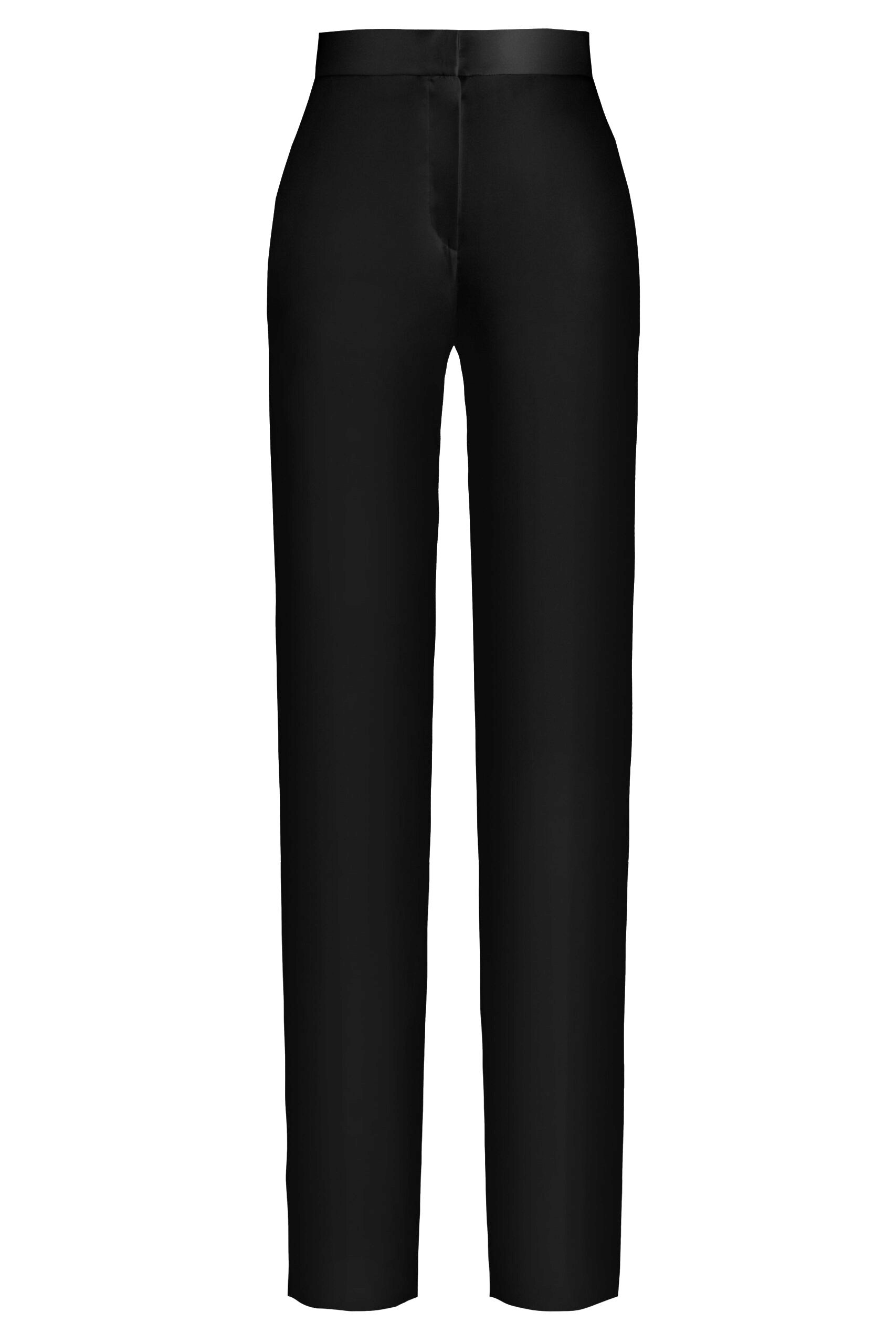 Straigh-leg pants made by Maria Kokhia