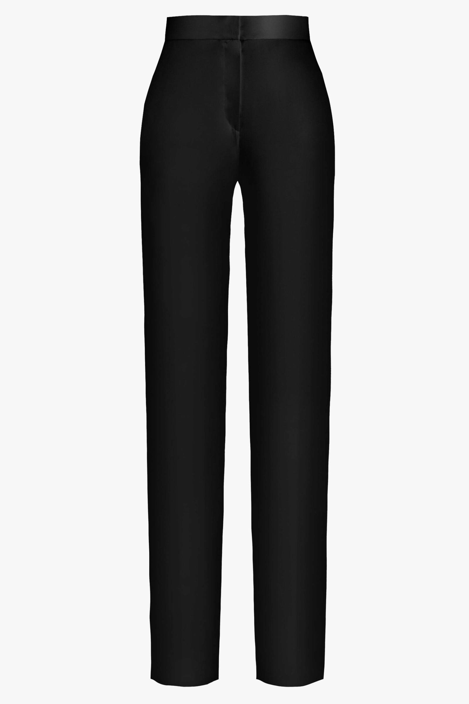 Straigh-leg pants made by Maria Kokhia