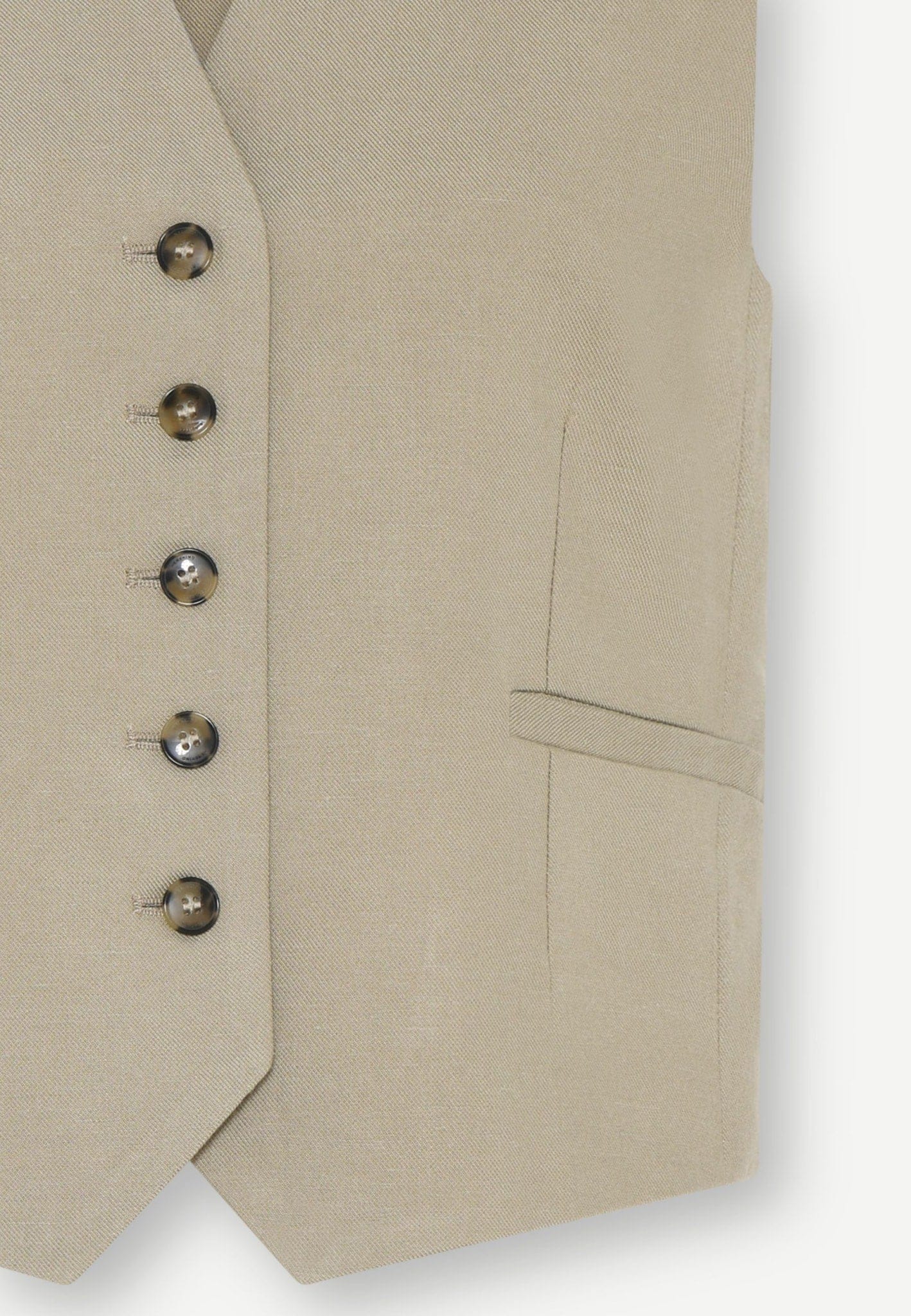 Mister Vest - Light Khaki made by HERSKIND