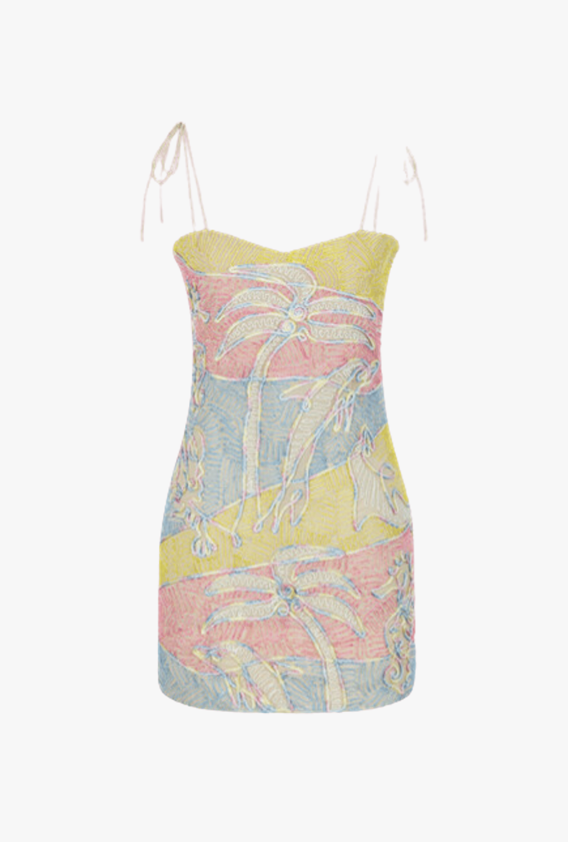 Elodie Luxury Halter Pastel Coloured Party Dress made by Oceanus Swimwear