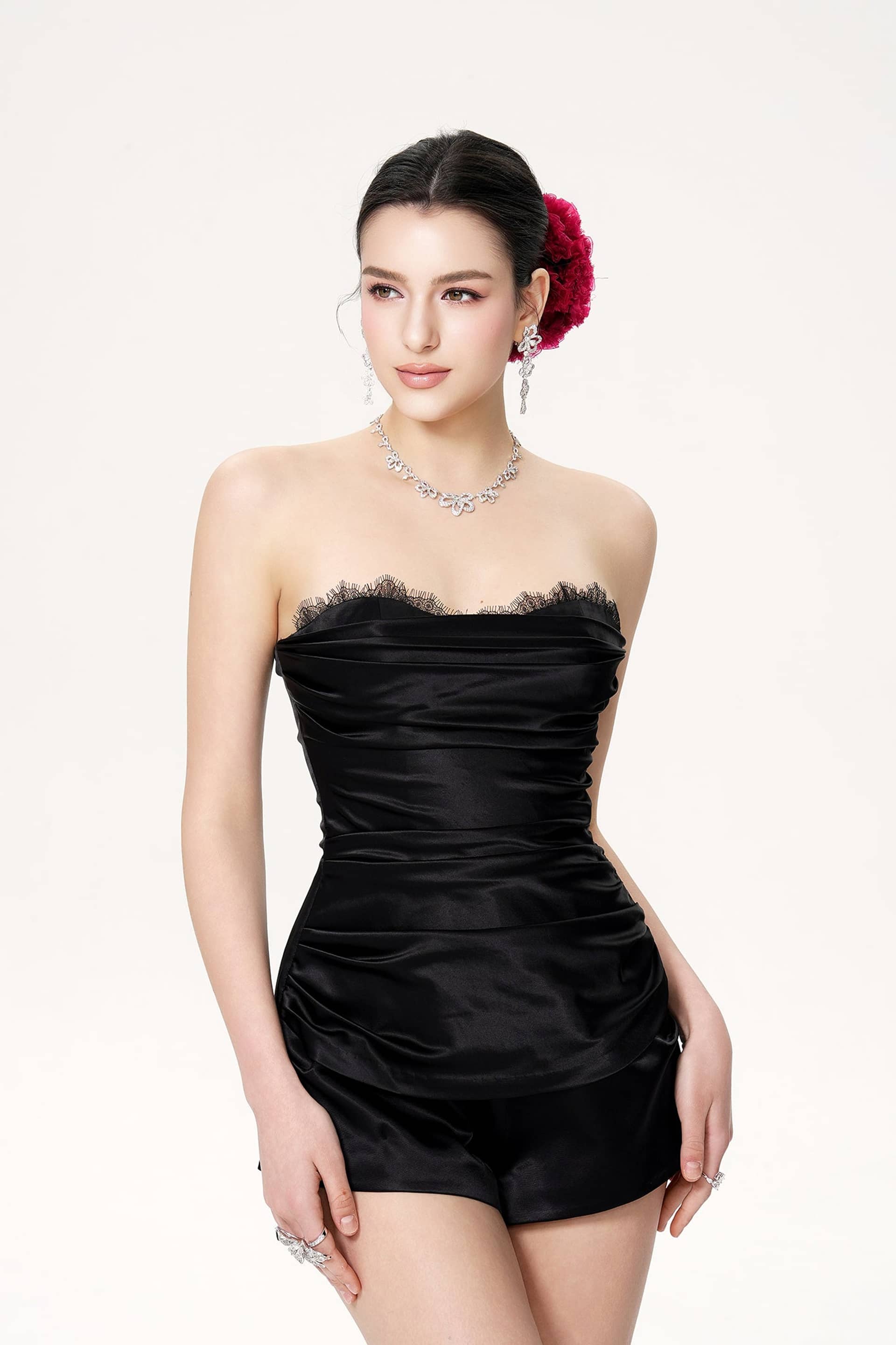 Athena Jumpsuit (Black) made by Nana Jacqueline