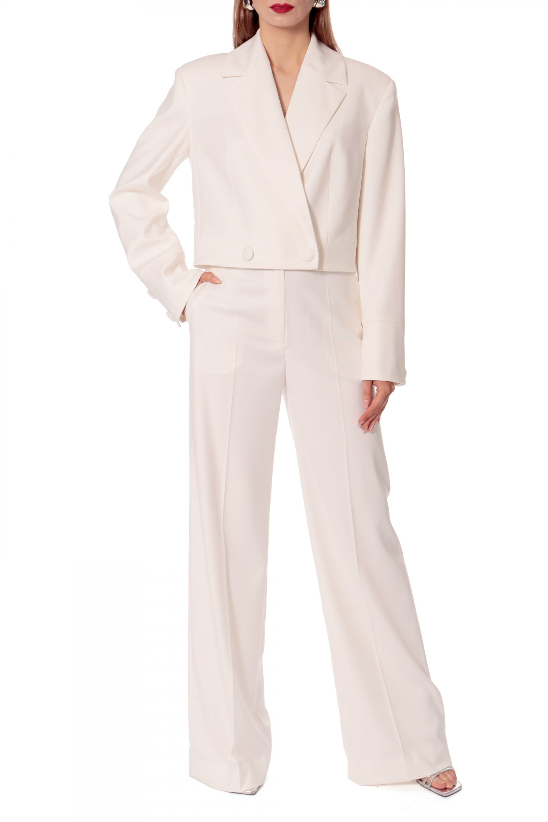 Blazer Heidi Aesthetic White made by HALEWSKI