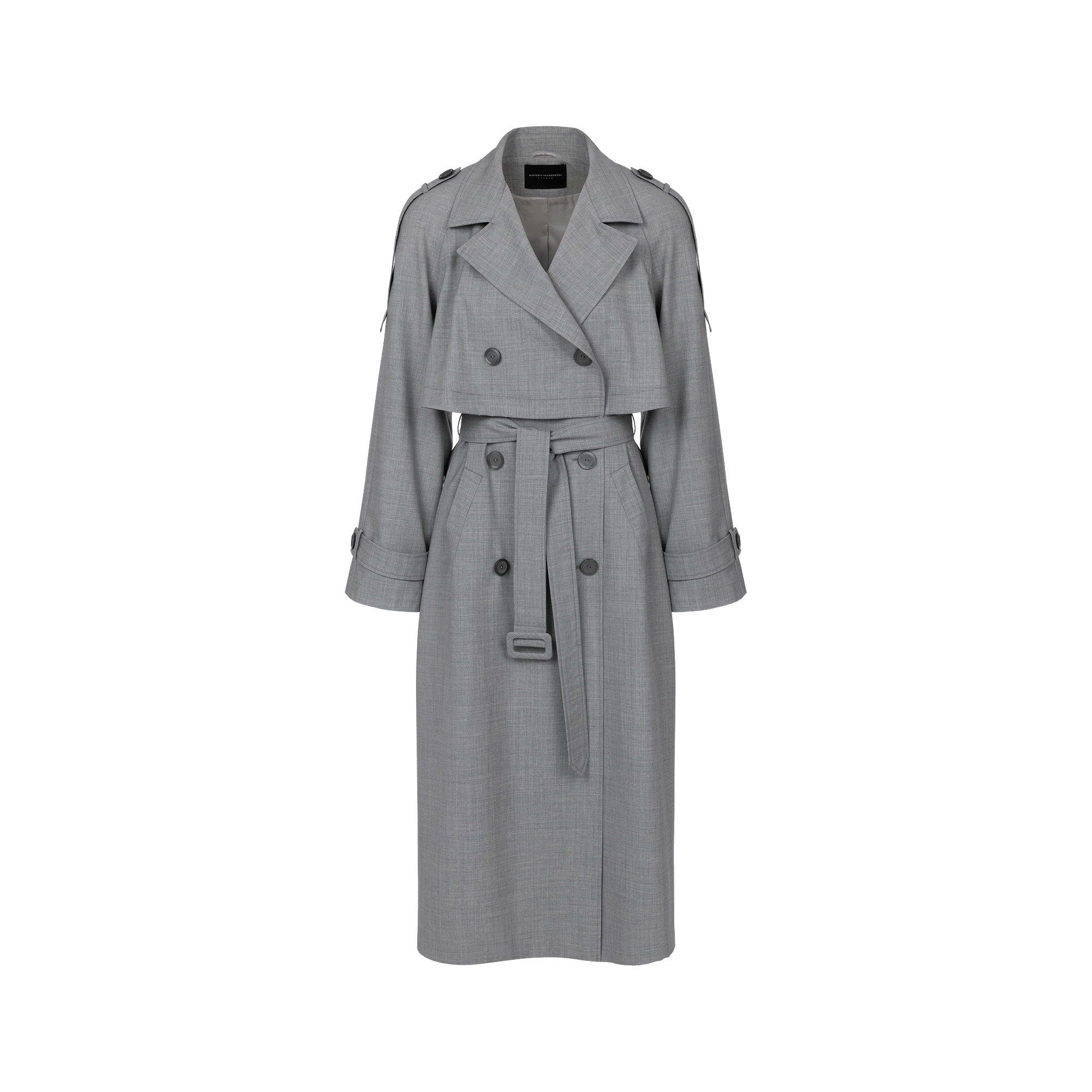 Seabird's Flight trench Coat made by Wiktoria Frankowska