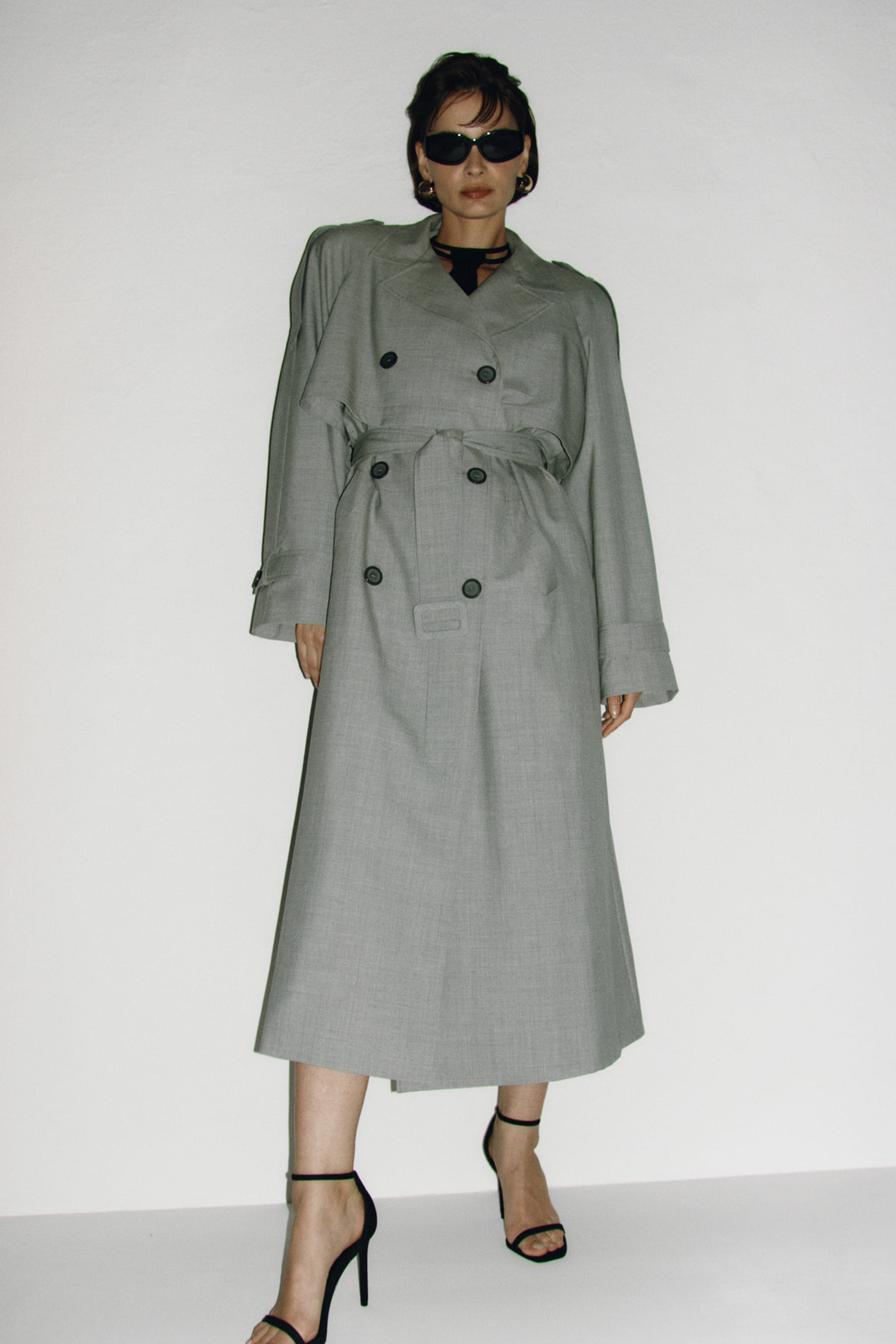Seabird's Flight trench Coat made by Wiktoria Frankowska