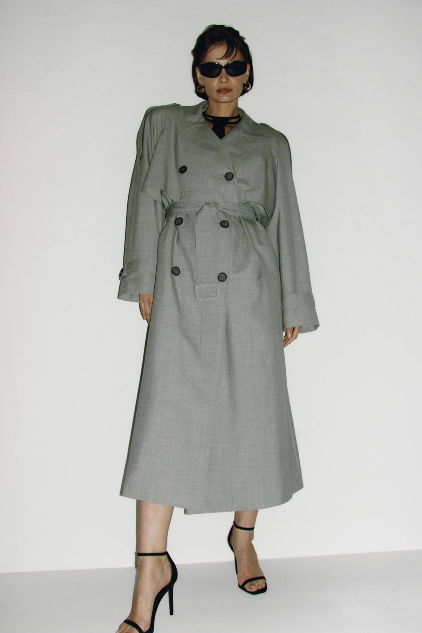 Seabird's Flight trench Coat made by Wiktoria Frankowska