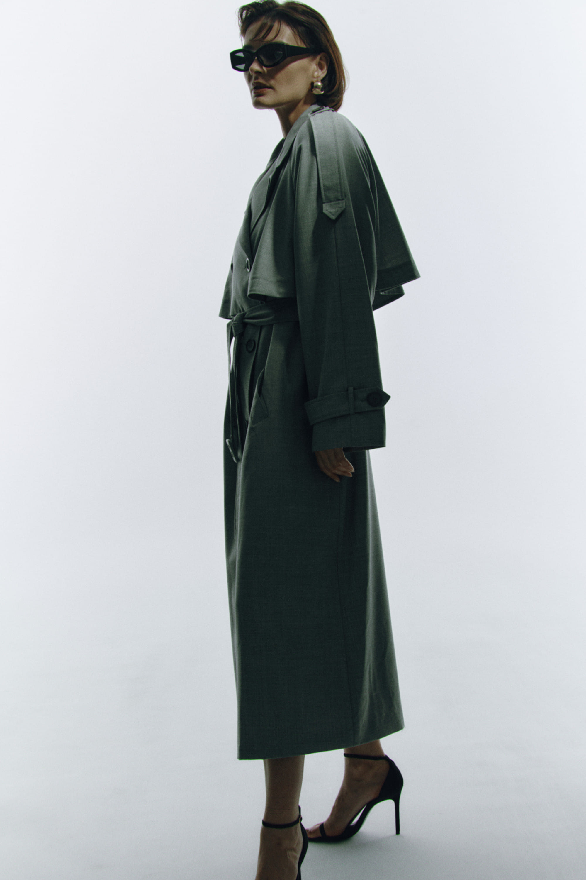Seabird's Flight trench Coat made by Wiktoria Frankowska