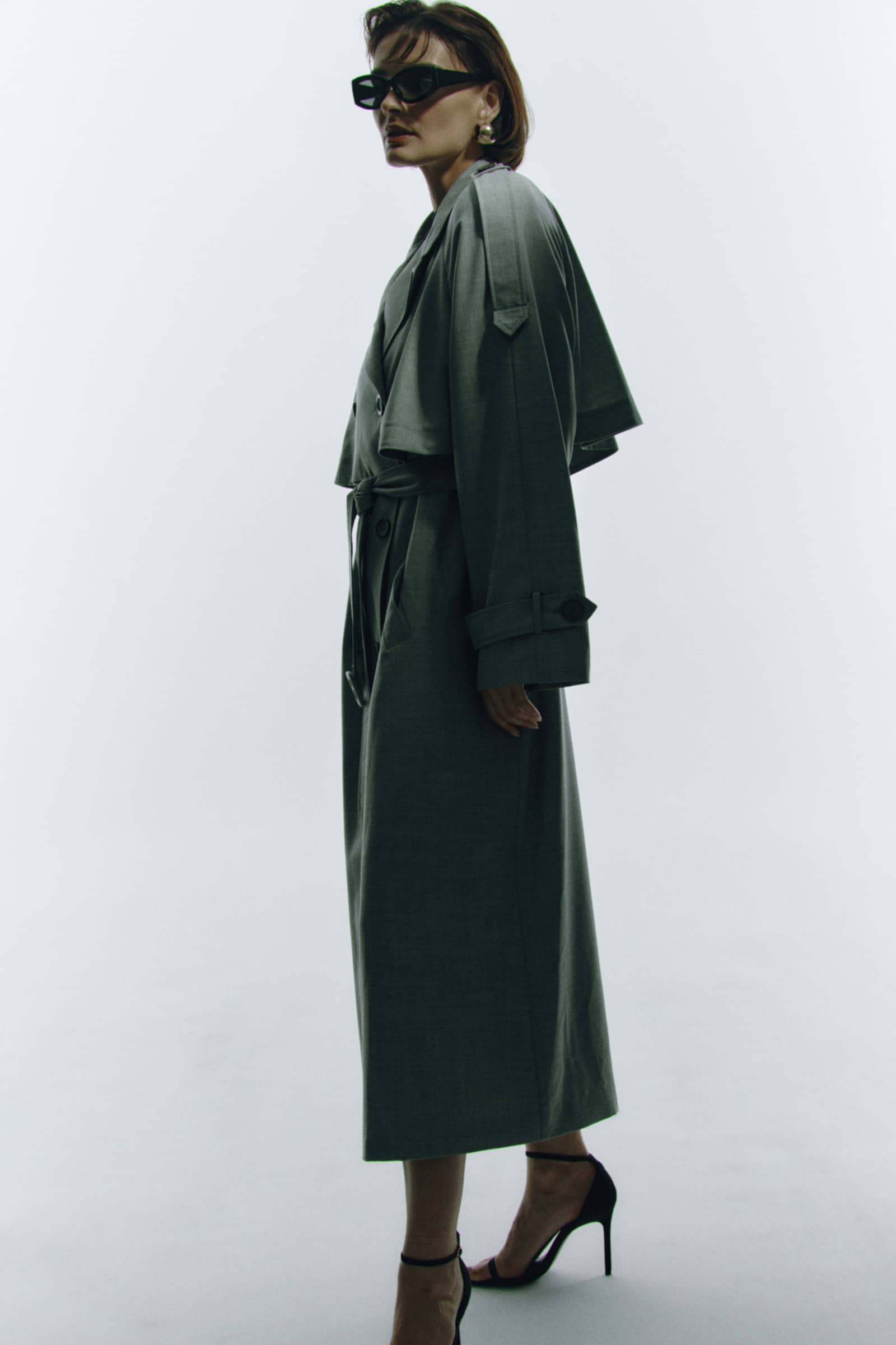Seabird's Flight trench Coat made by Wiktoria Frankowska