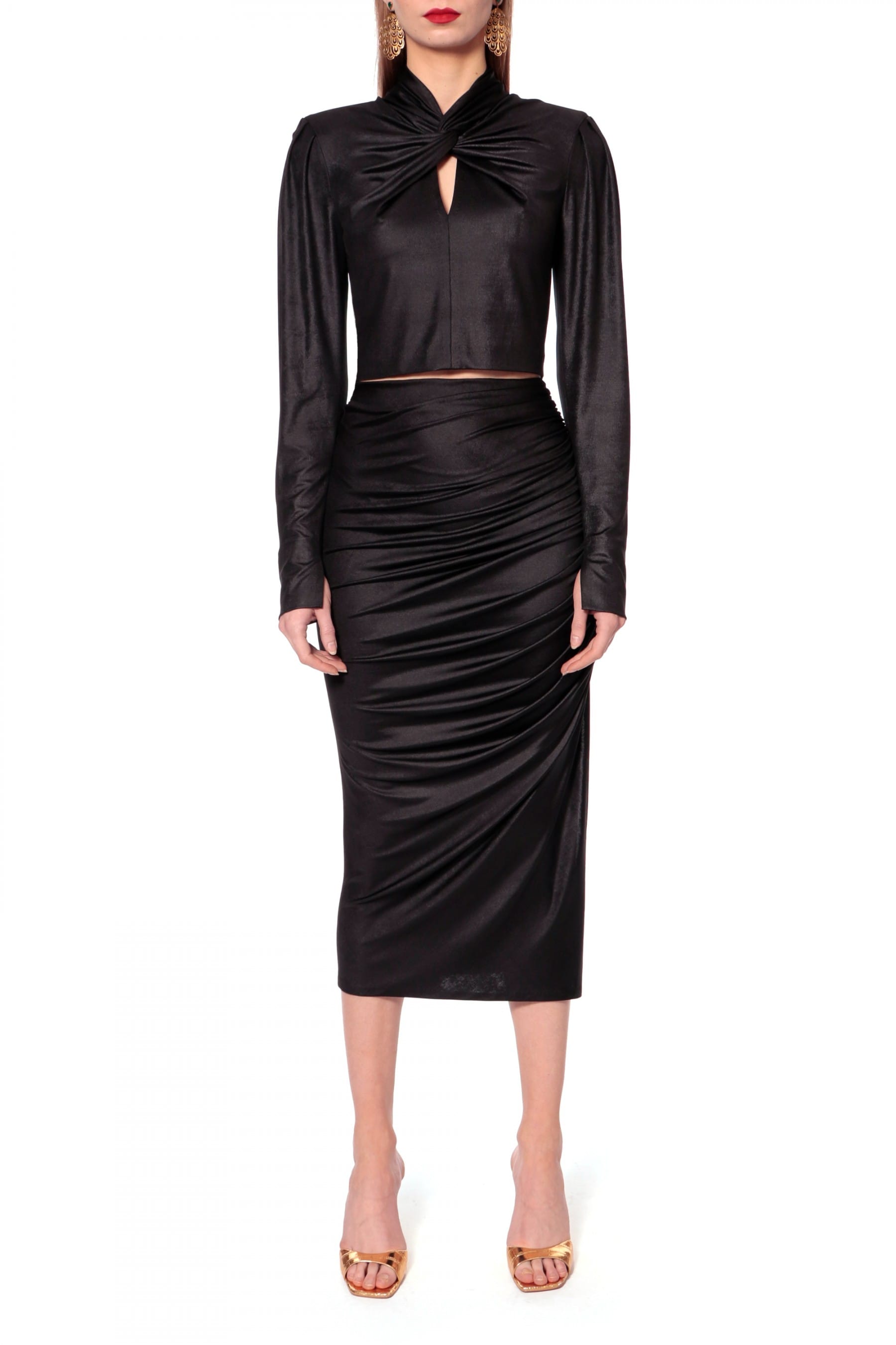 Skirt Judy Power Black made by HALEWSKI