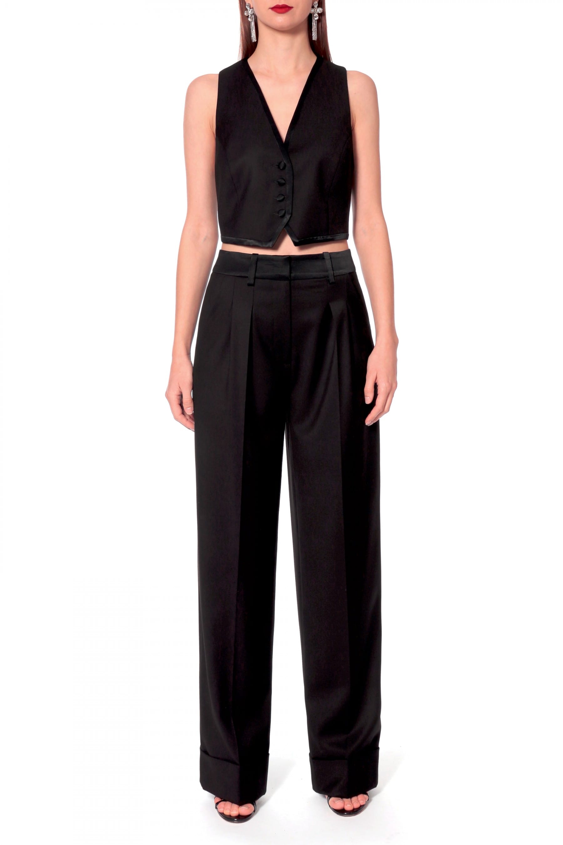 Trousers Frankie Fashion Black made by HALEWSKI