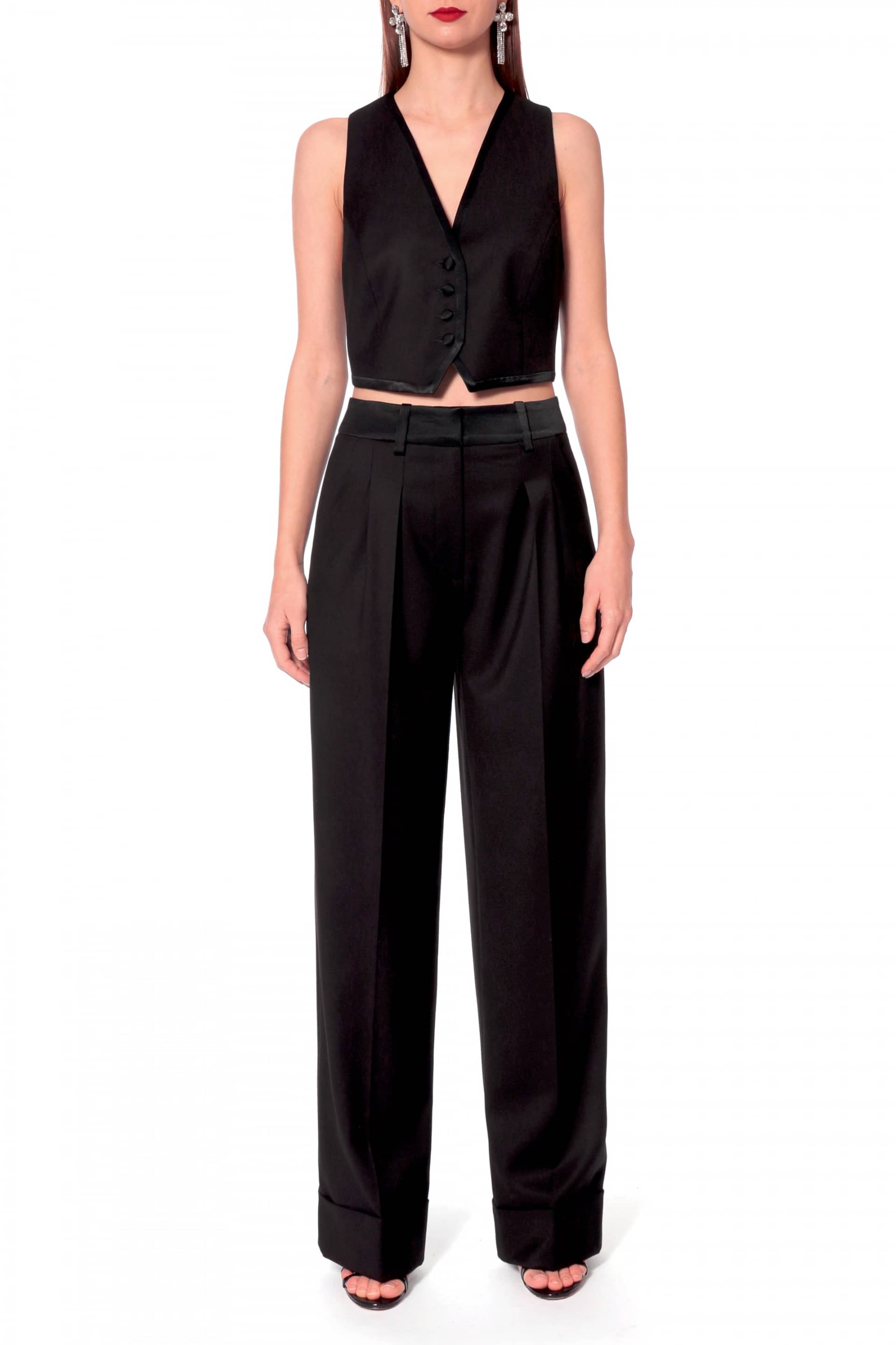 Trousers Frankie Fashion Black made by HALEWSKI