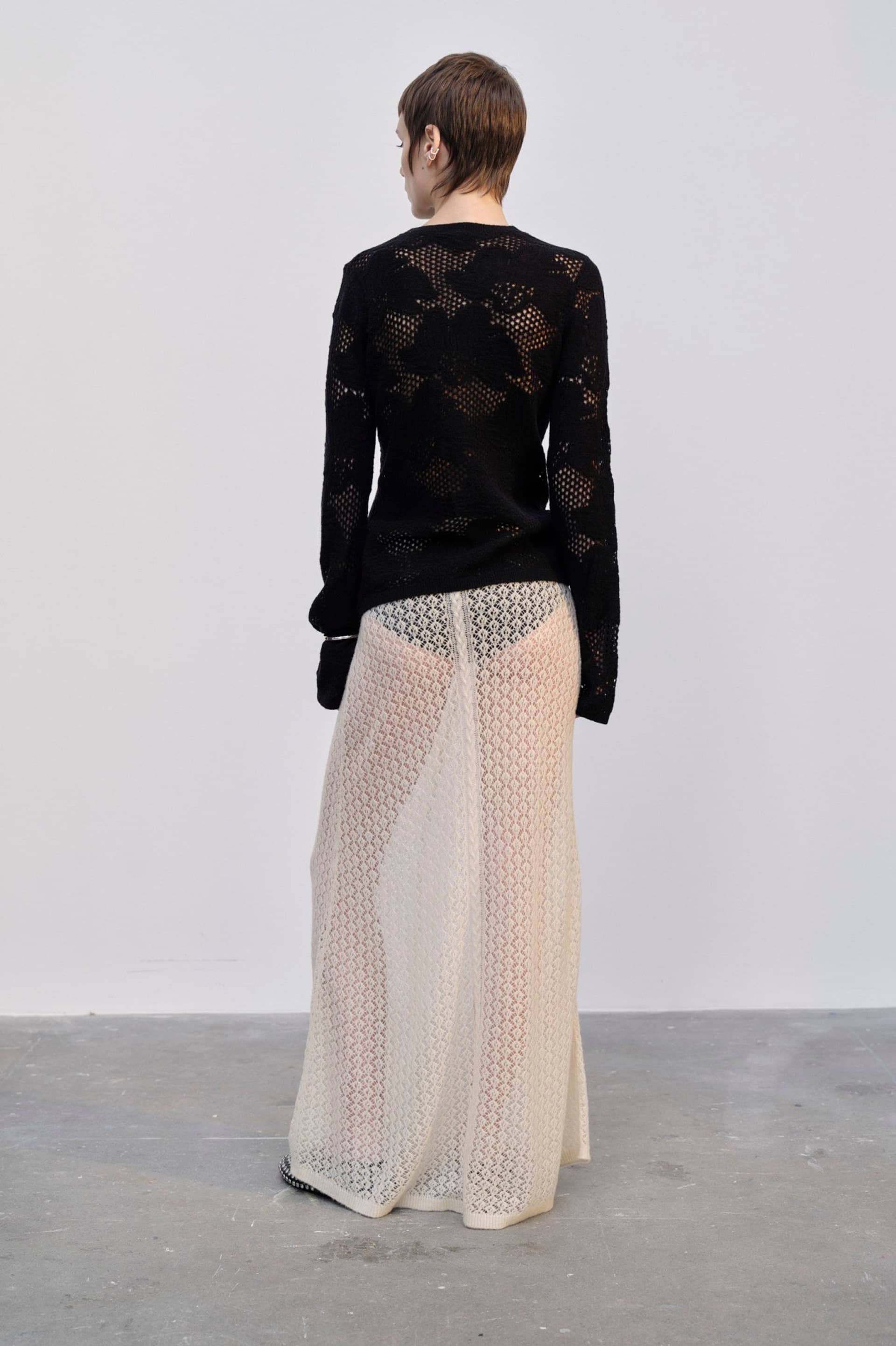 Silvia Knit Blouse - Black made by HERSKIND