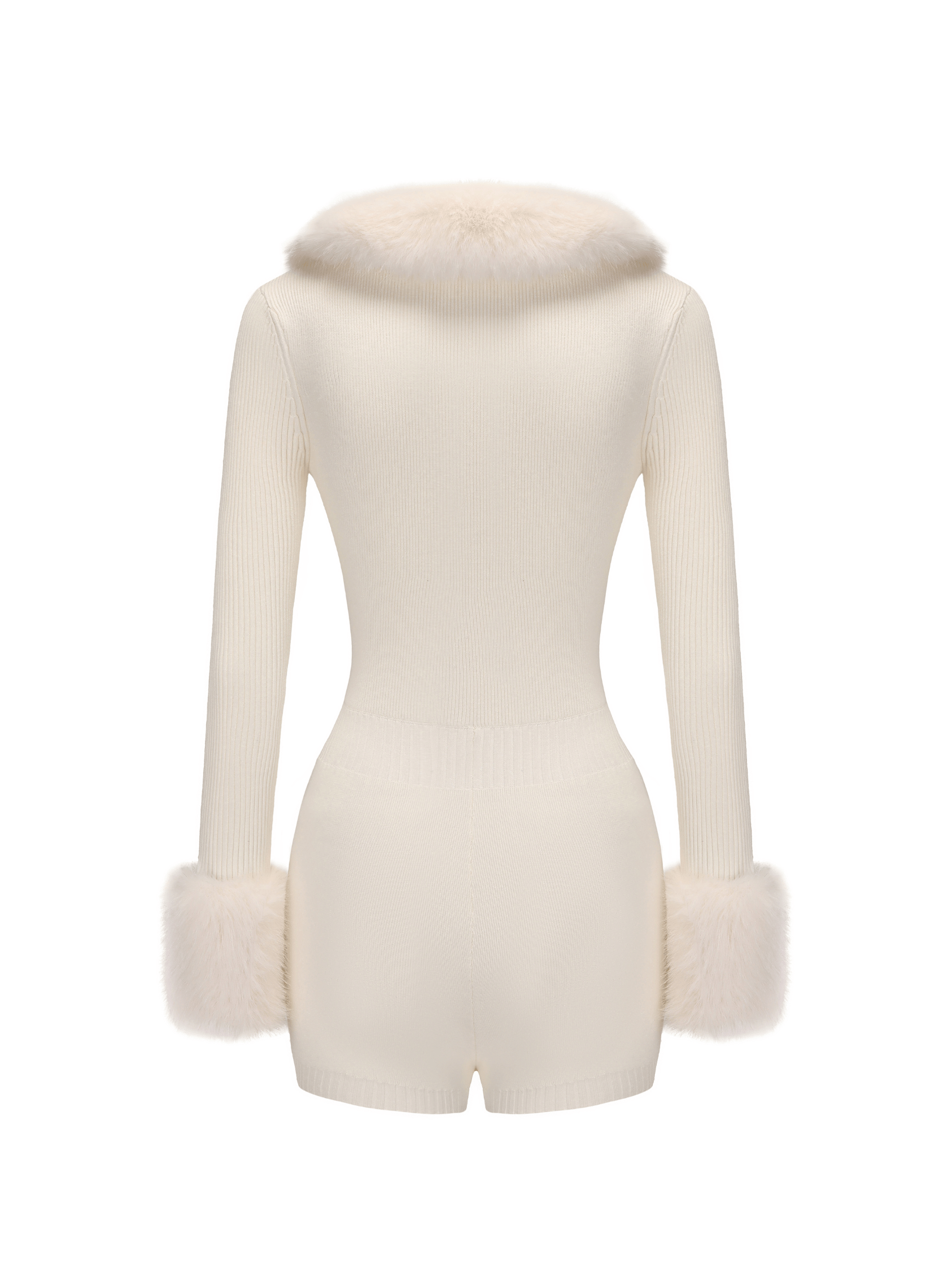 Natalia Fur Jumpsuit made by Nana Jacqueline