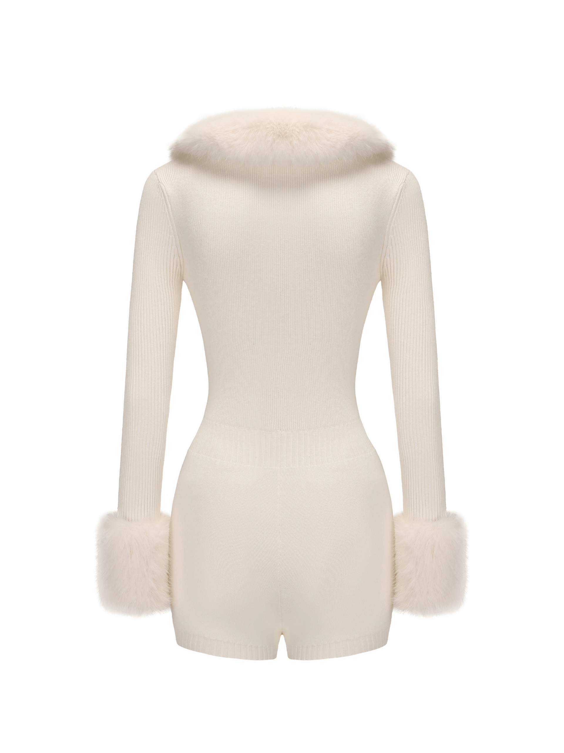 Natalia Fur Jumpsuit made by Nana Jacqueline