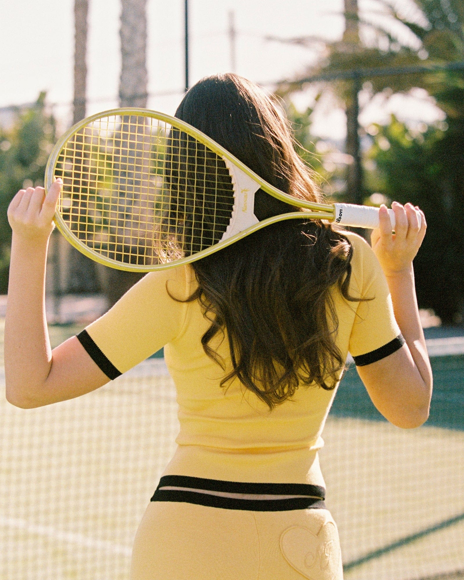 Hazel Polo Top (Yellow) made by Nana Jacqueline