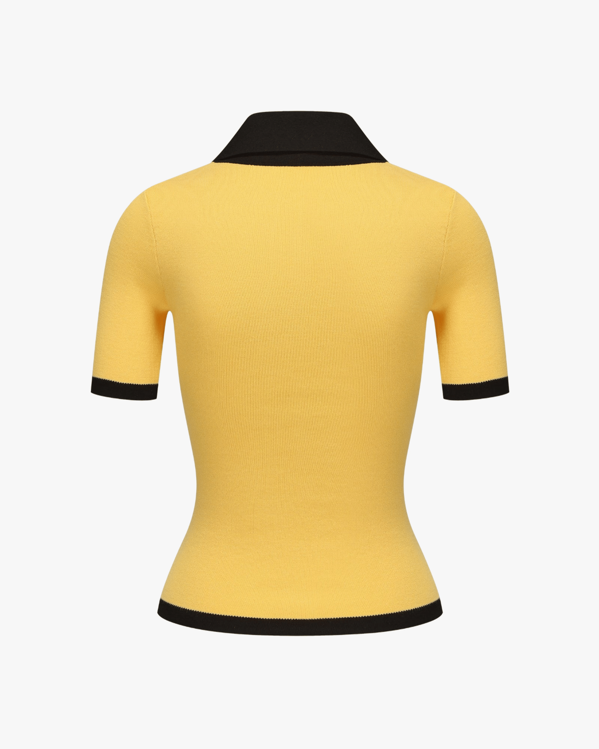 Hazel Polo Top (Yellow) made by Nana Jacqueline