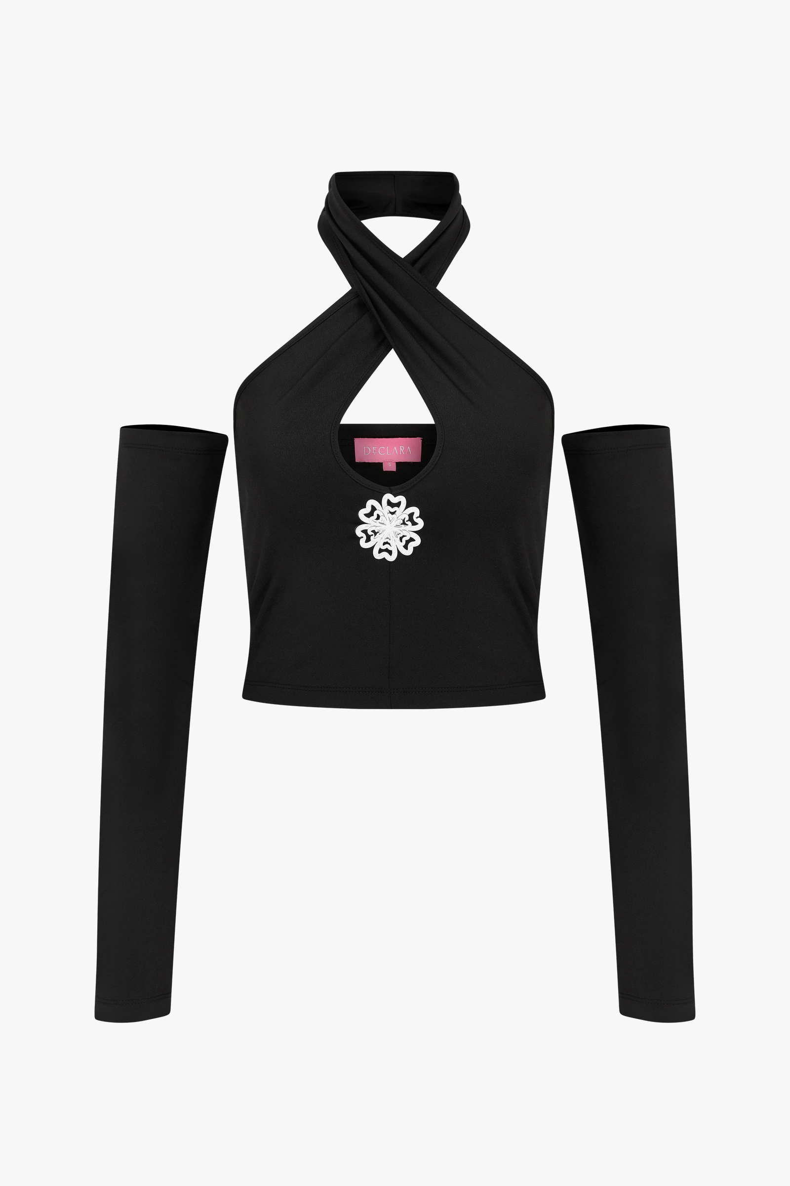 Botanical Reffection Cut-Out Top made by Declara