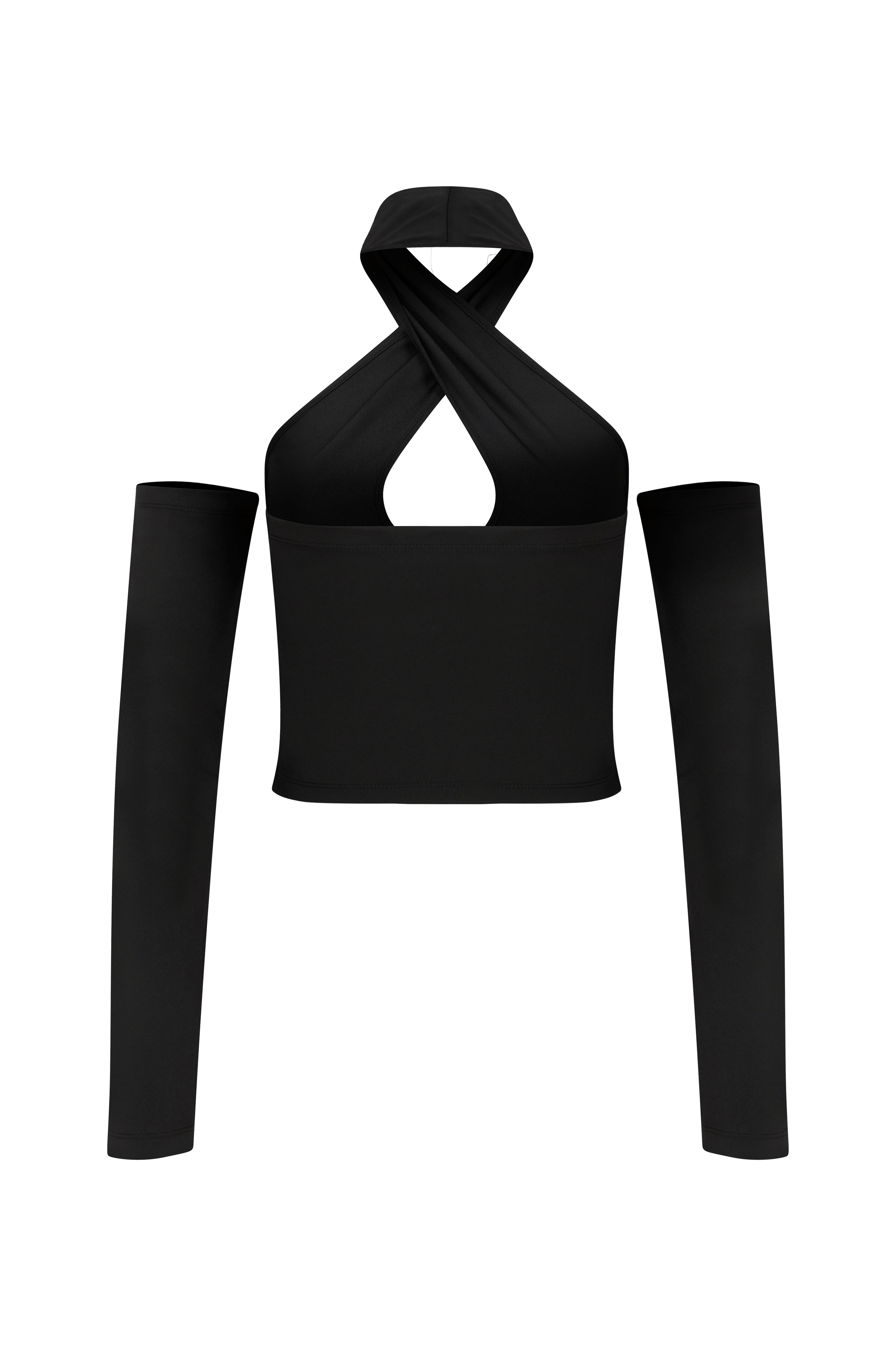 Botanical Reffection Cut-Out Top made by Declara