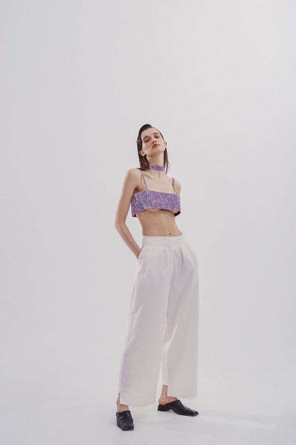 Charlotte Top Lilac Purple made by NUÉ