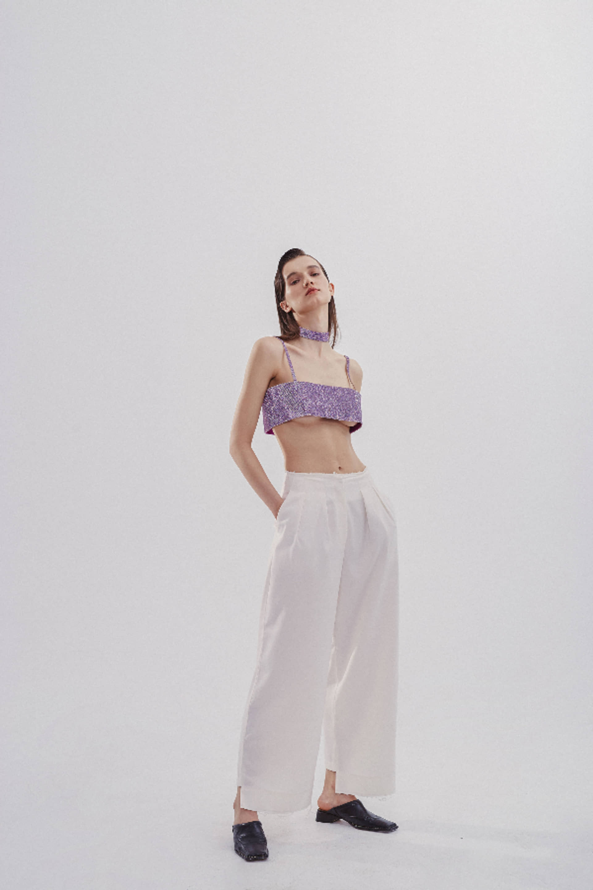 Charlotte Top Lilac Purple made by NUÉ