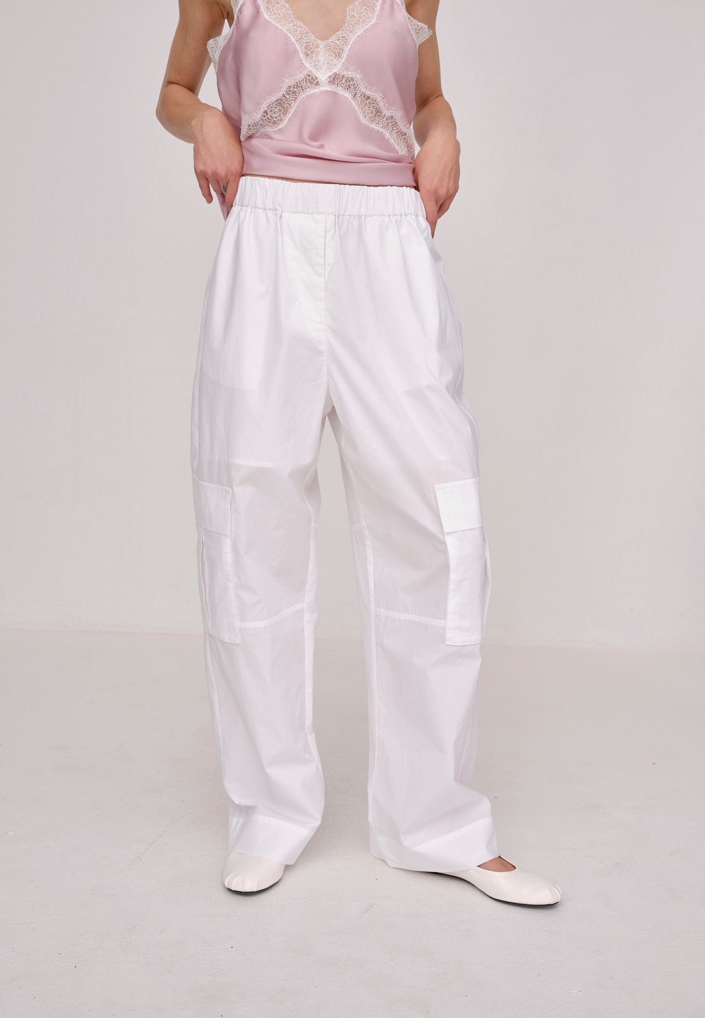 Hega Pants - White made by HERSKIND