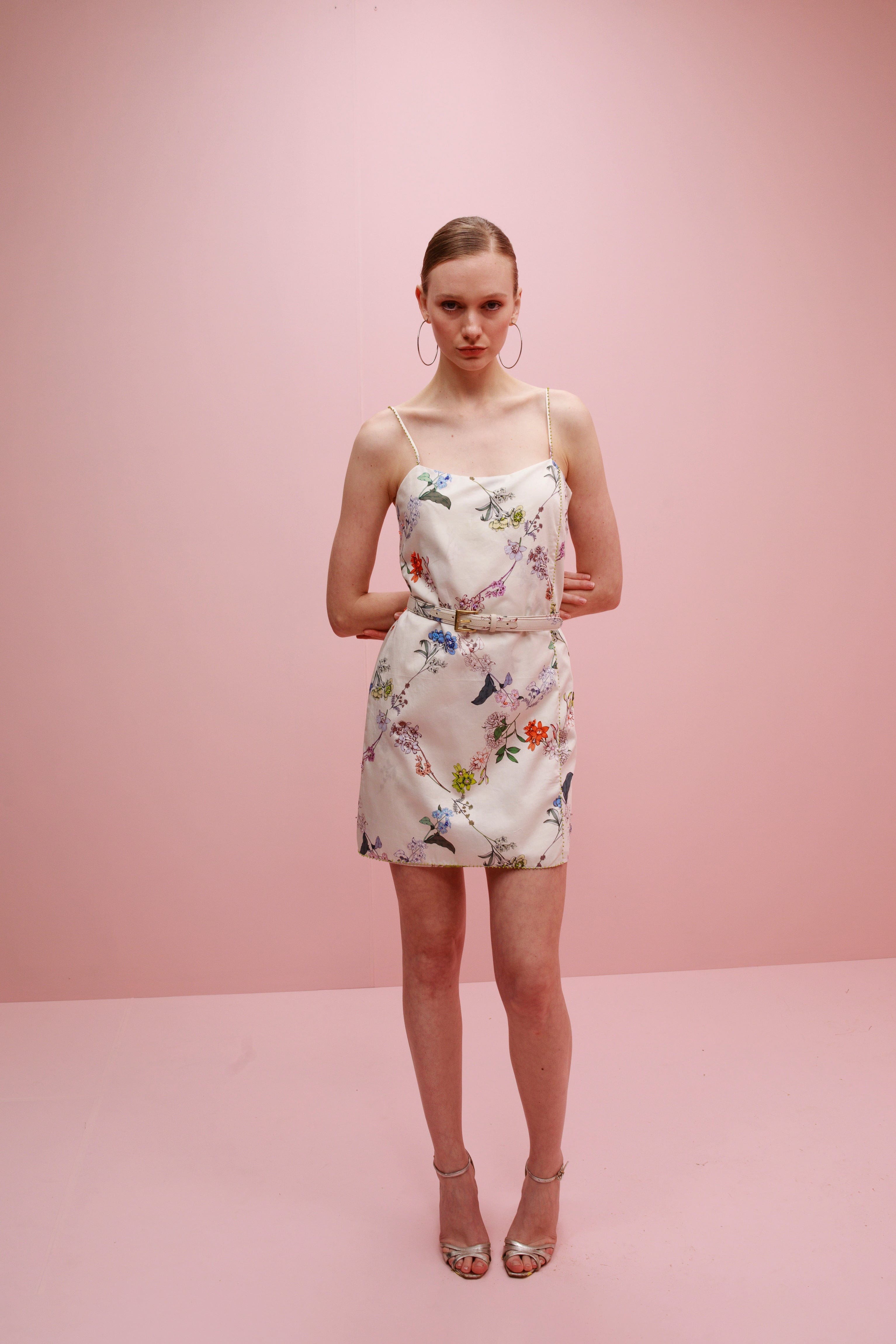 Limon Cotton Embroidered Dress made by Francesca Miranda