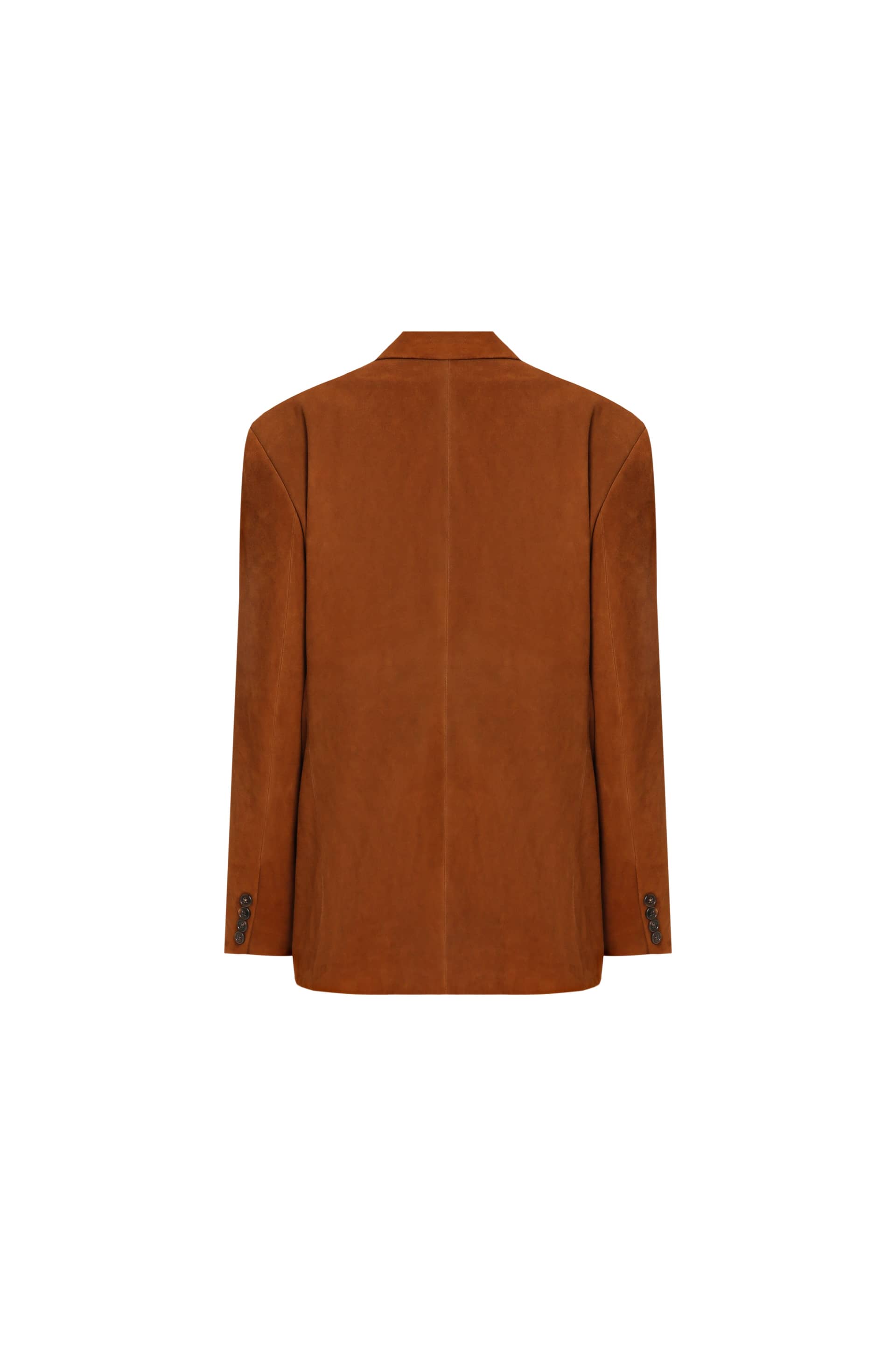 Suede loose fit jacket made by A.M.G