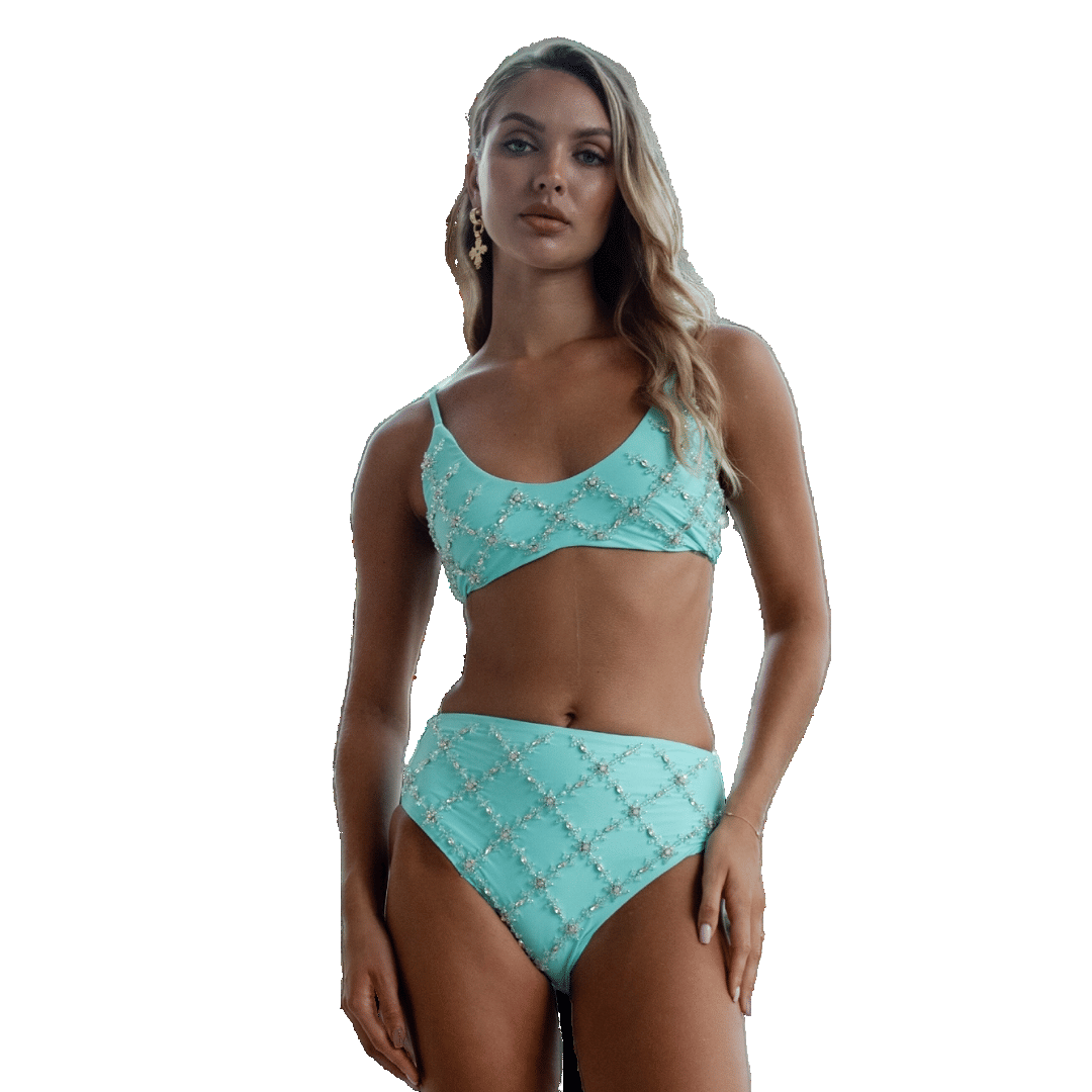 Rita Bikini Bottom made by Oceanus Swimwear
