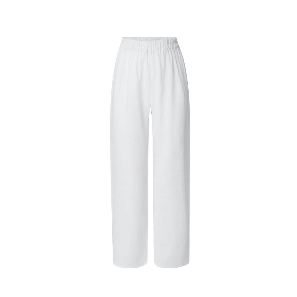 Adrienne trousers white made by MandiBreeze