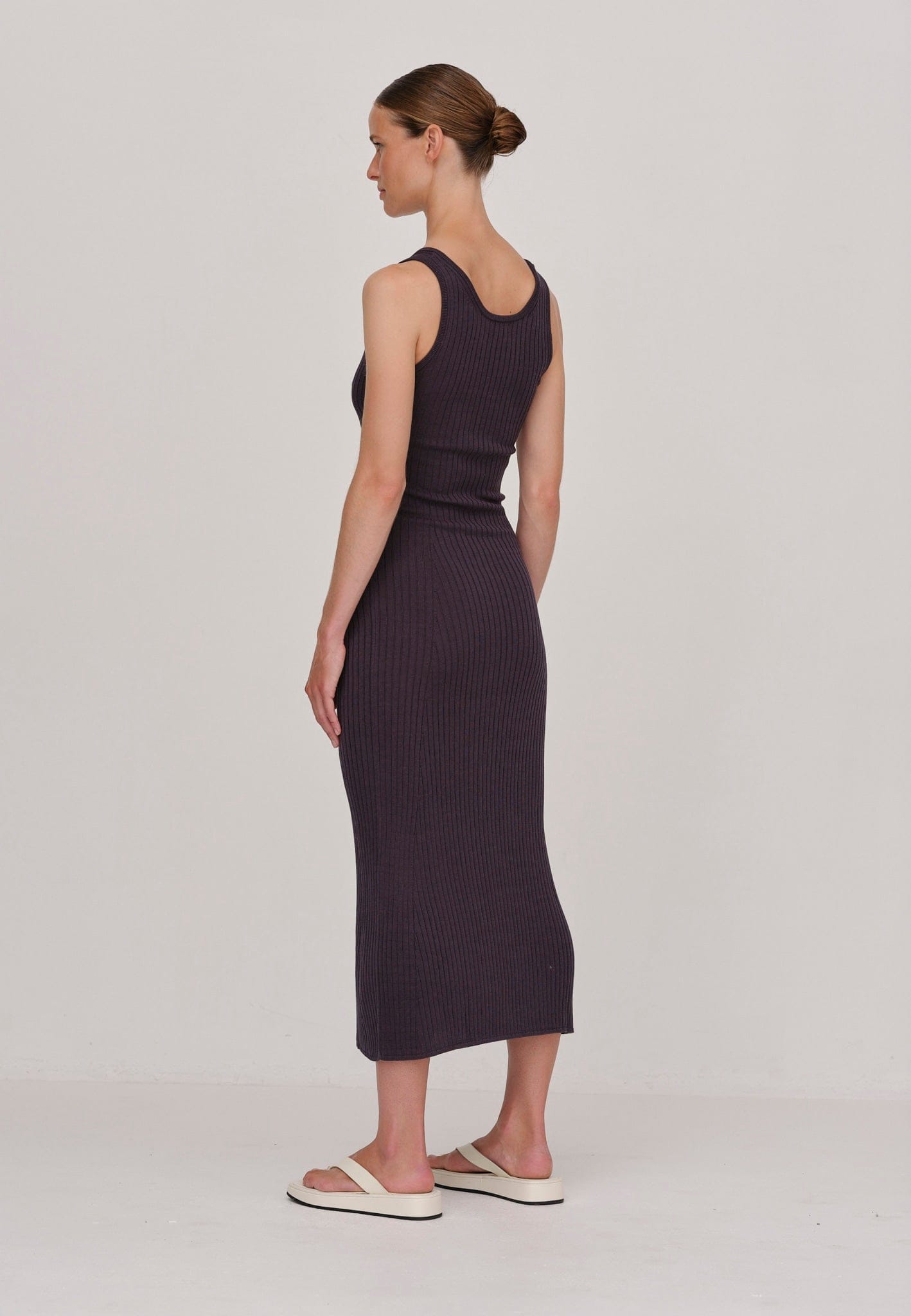 Sugar Knit dress - Ebony made by HERSKIND
