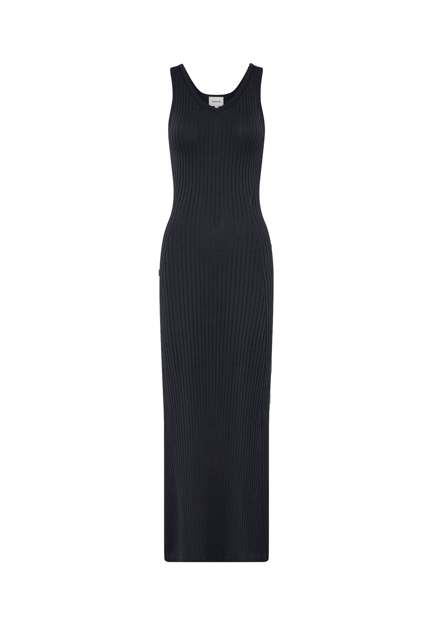 Sugar Knit dress - Ebony made by HERSKIND