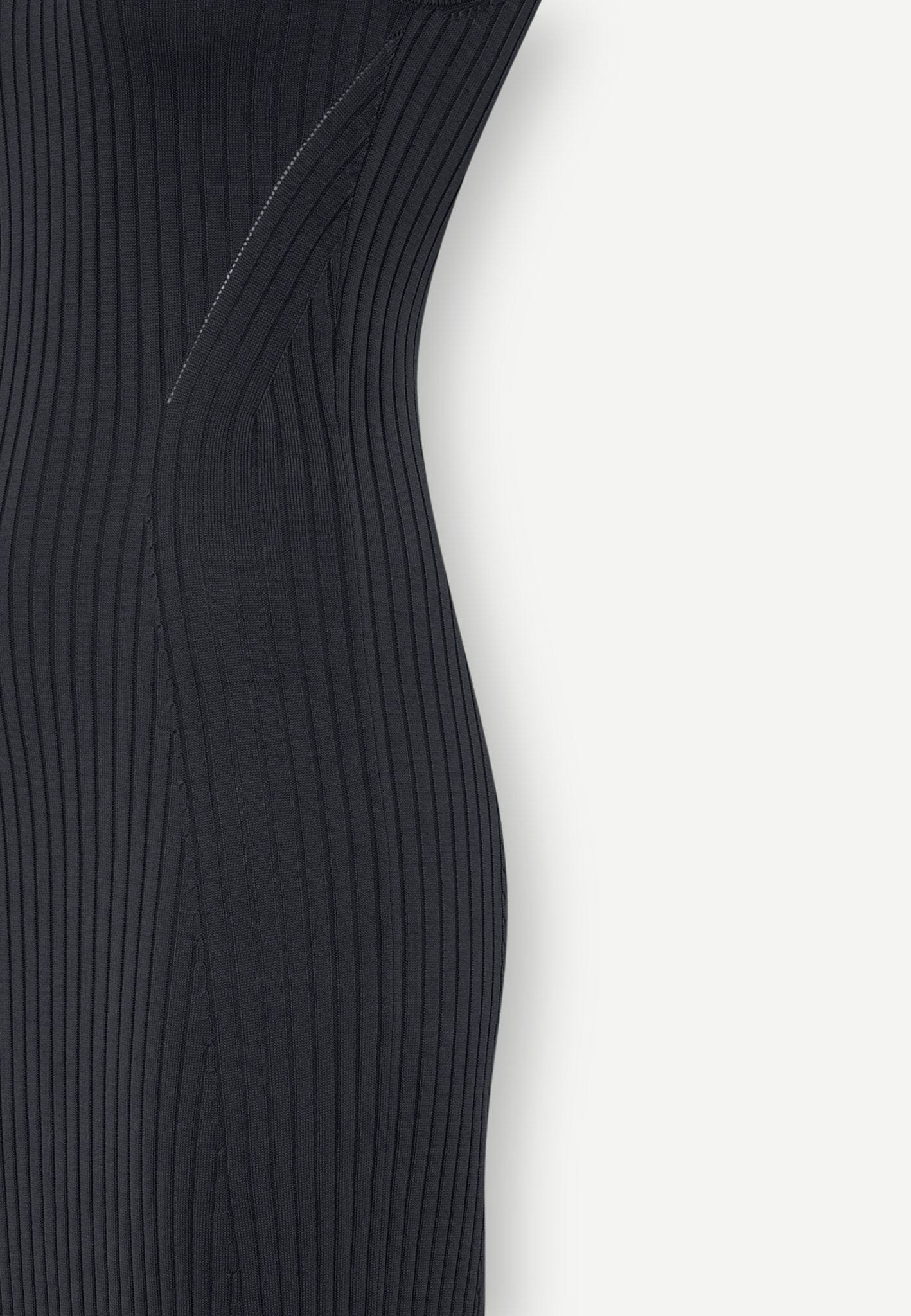 Sugar Knit dress - Ebony made by HERSKIND
