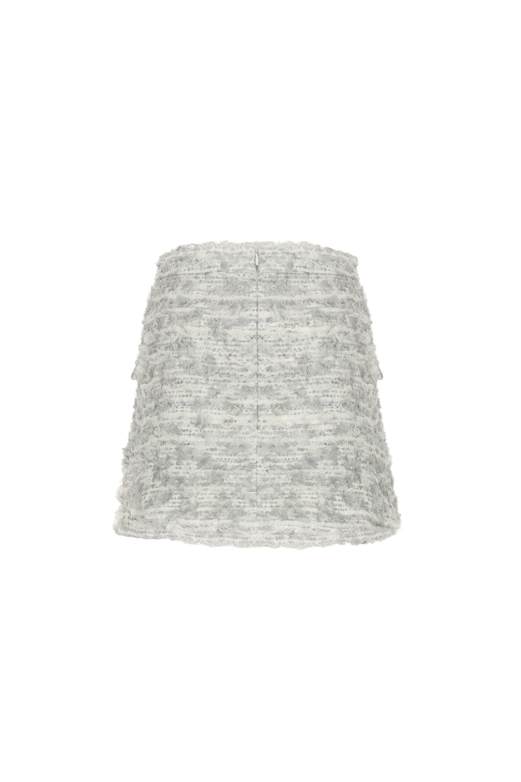 Soft Ice Tweed Mini Skirt made by Vestiaire d'un Oiseau Libre