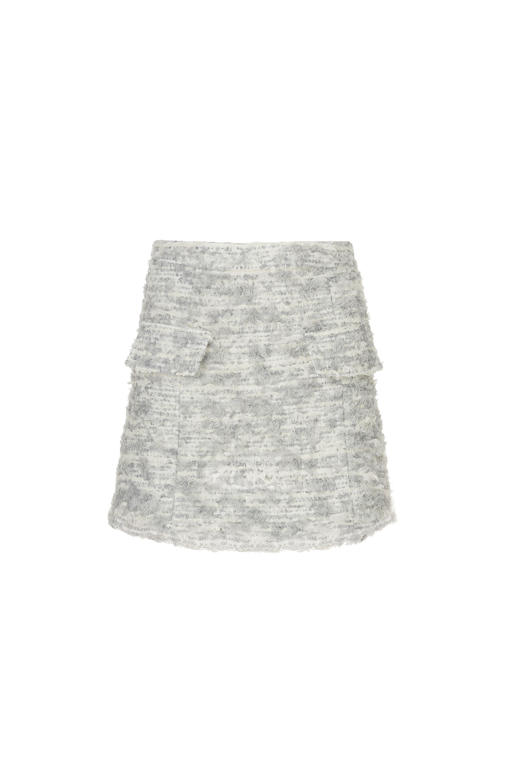 Soft Ice Tweed Mini Skirt made by Vestiaire d'un Oiseau Libre