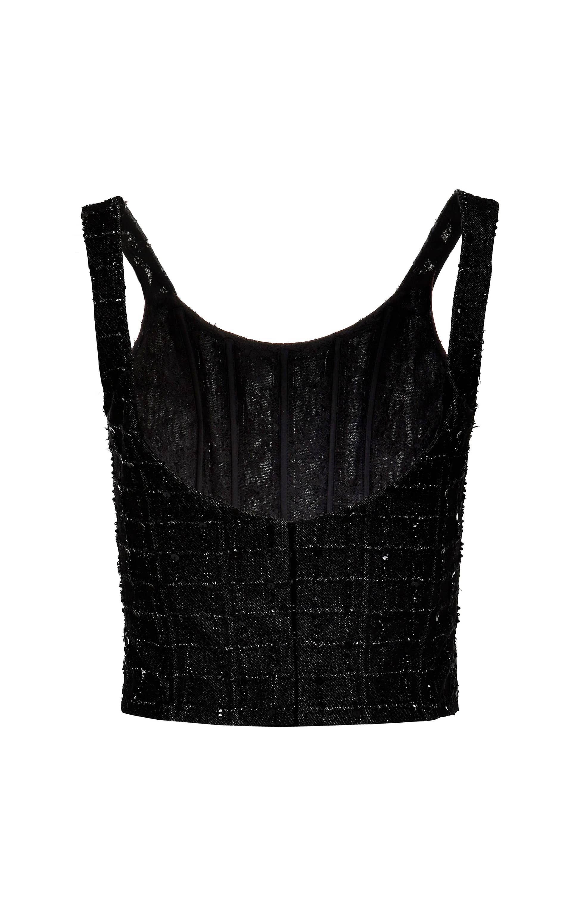 Sloane Corset Top - Handembroidered made by Francesca Miranda