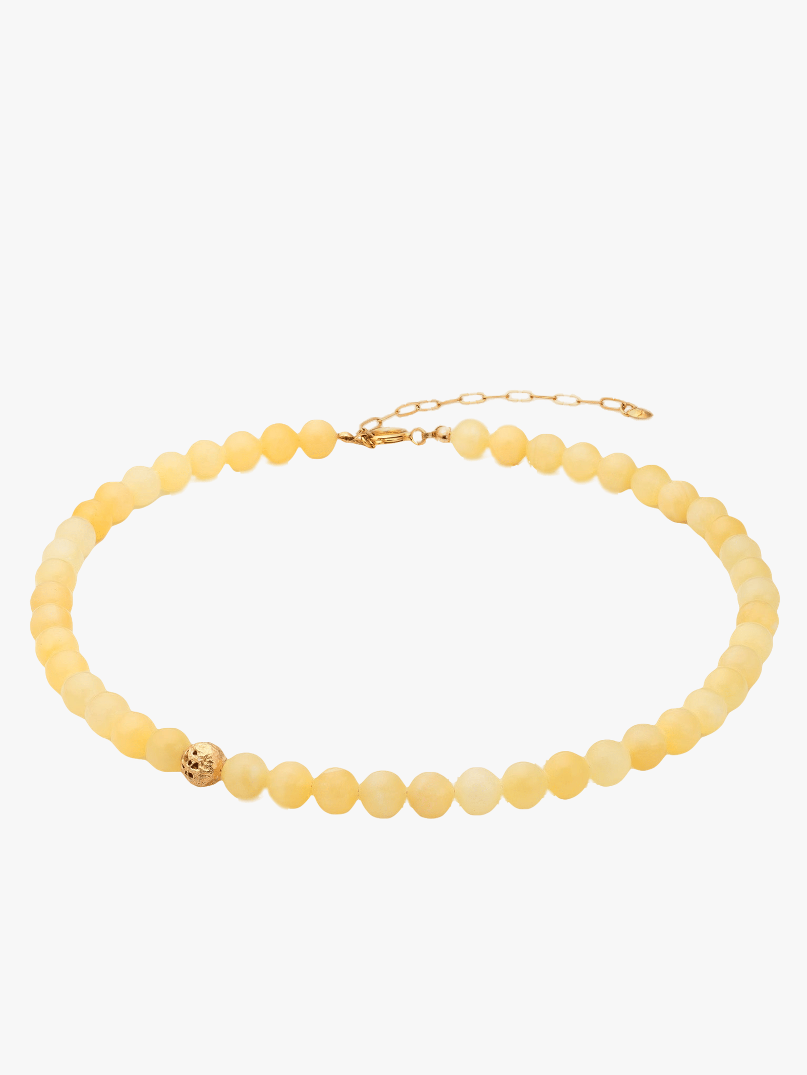 Minerals Honey Calcite Necklace made by Eva Remenyi