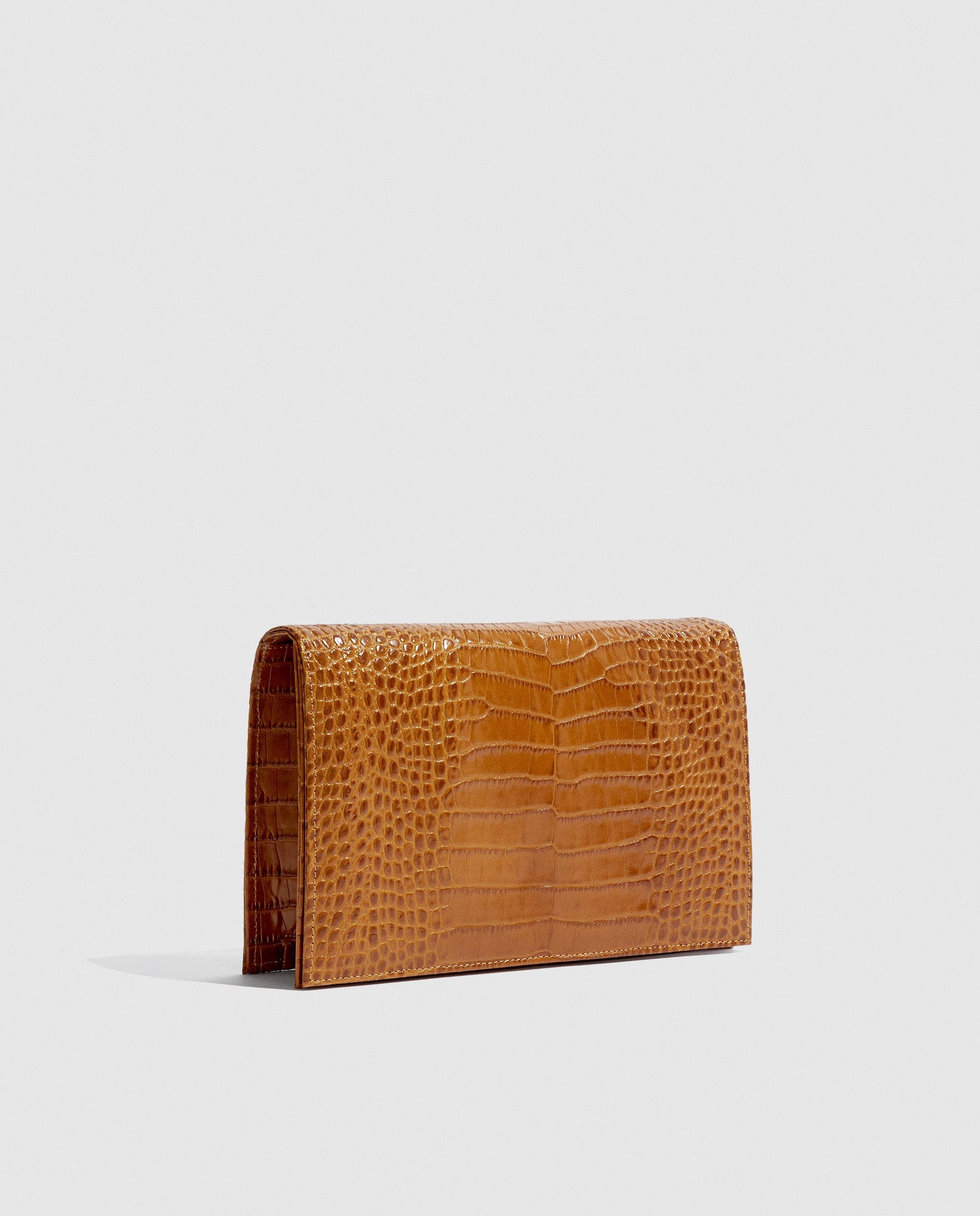 Ines Camel croco print made by Phialebel