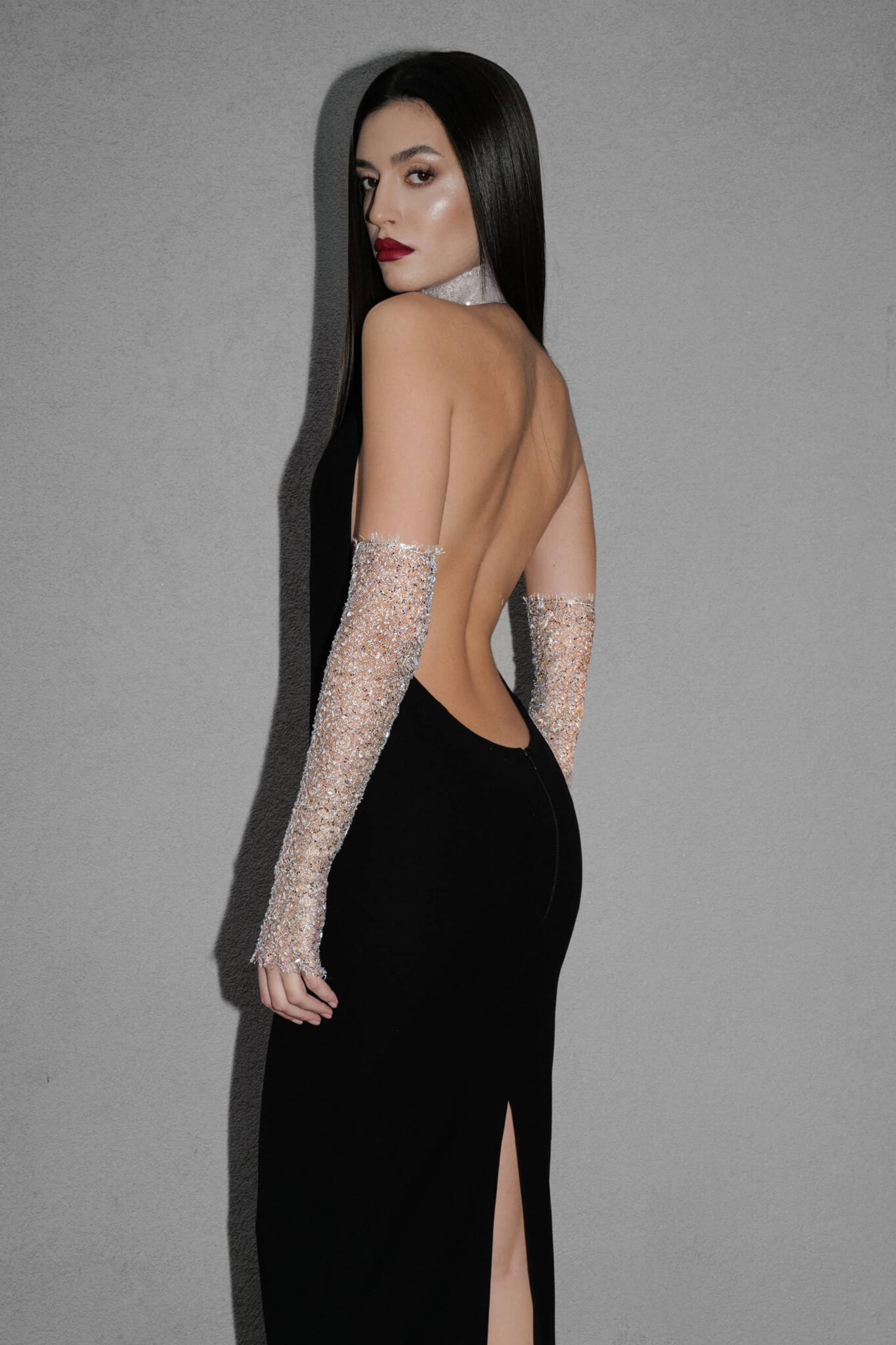 ANIELA DRESS in Black made by Vestiaire d'un Oiseau Libre